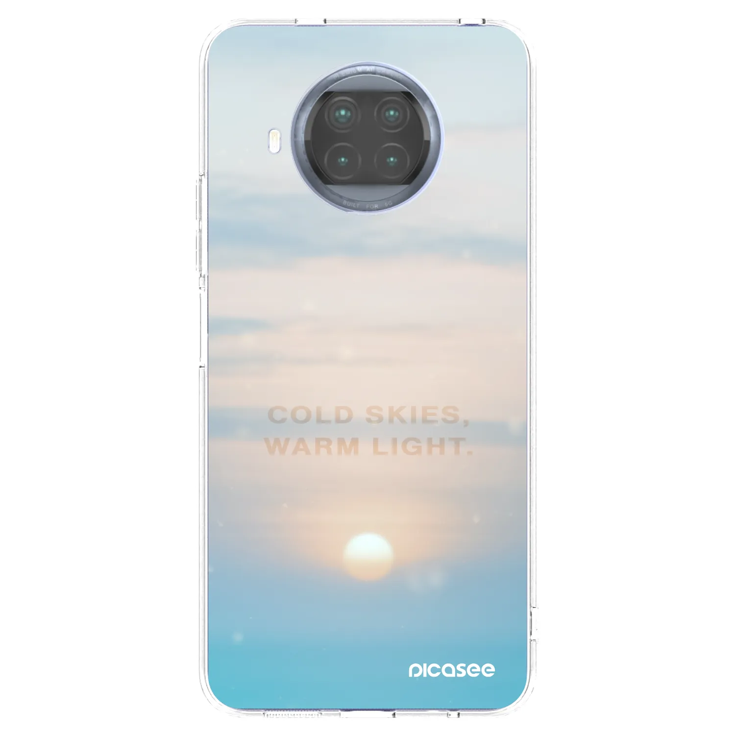 Picasee husă transparentă din silicon pentru Xiaomi Mi 10T Lite - COLD SKIES
