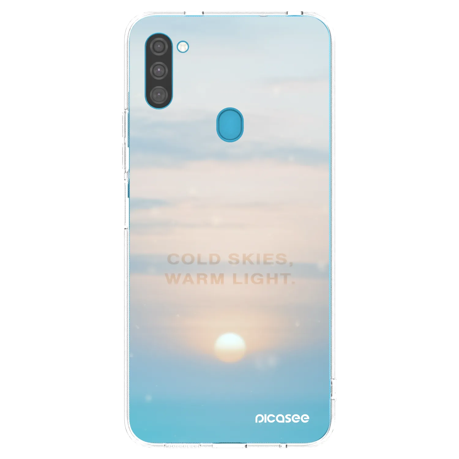Picasee husă transparentă din silicon pentru Samsung Galaxy M11 - COLD SKIES