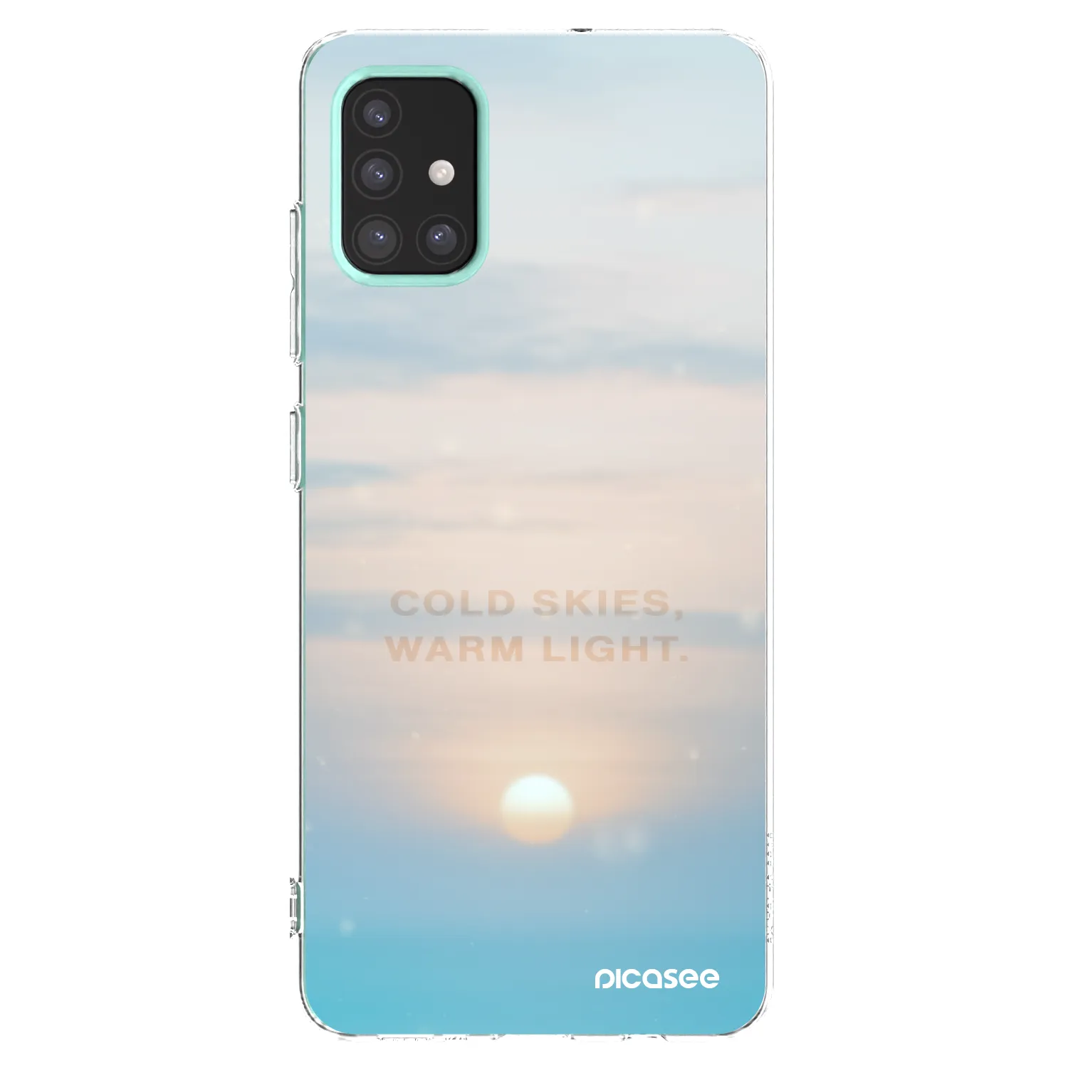 Picasee husă transparentă din silicon pentru Samsung Galaxy M31s - COLD SKIES
