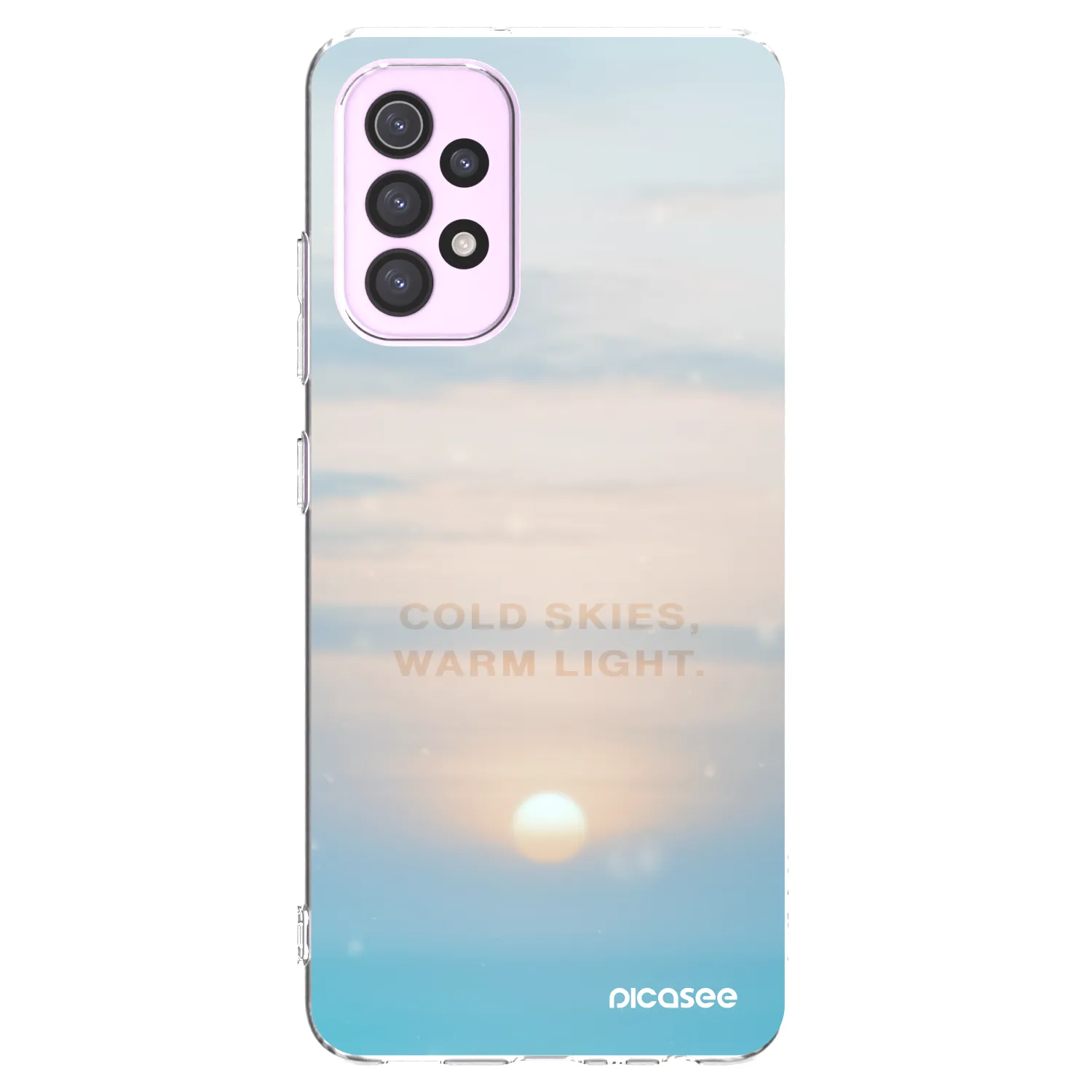 Picasee husă transparentă din silicon pentru Samsung Galaxy A32 5G A326B - COLD SKIES