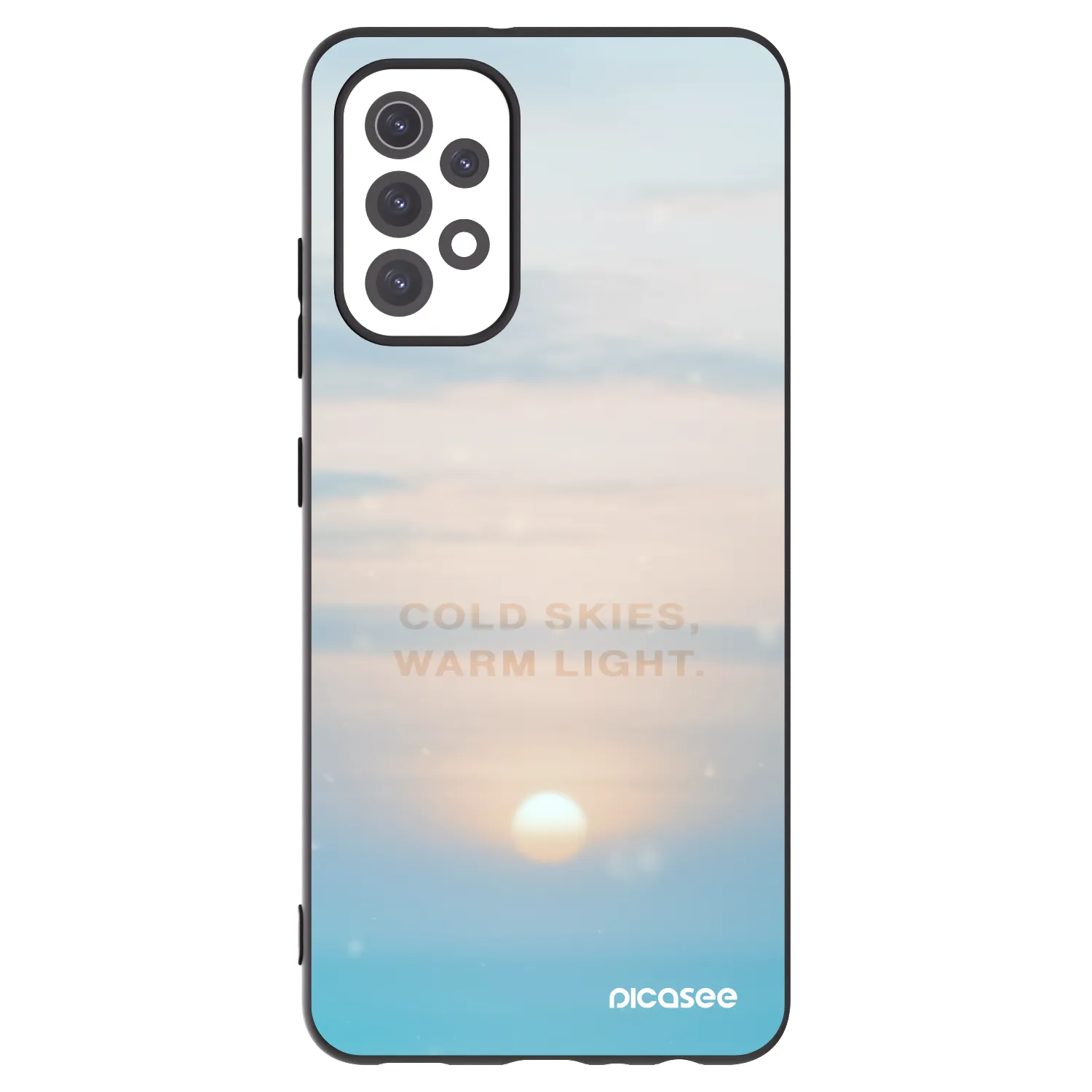 Picasee husă neagră din silicon pentru Samsung Galaxy A32 5G A326B - COLD SKIES