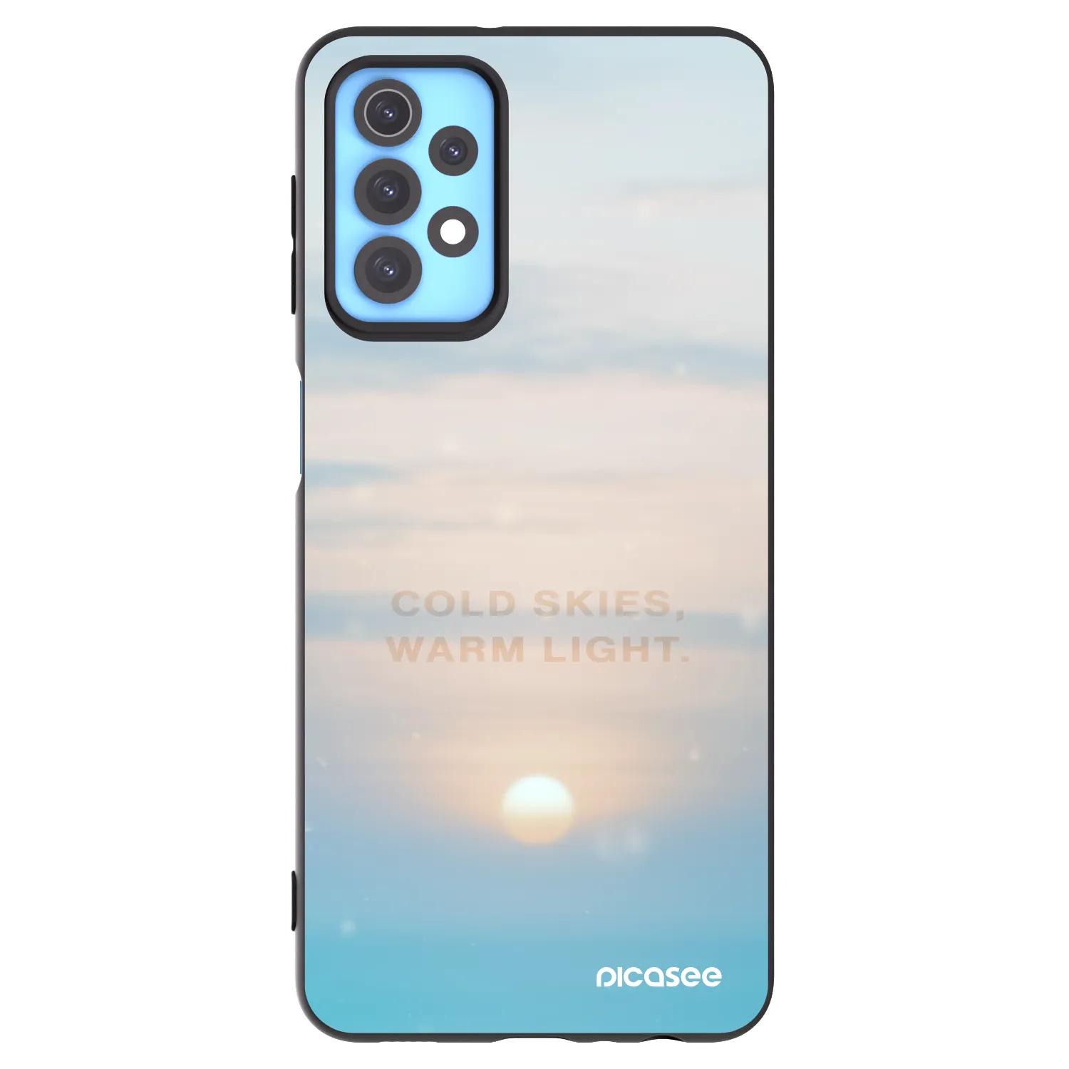 Picasee husă neagră din silicon pentru Samsung Galaxy A32 4G SM-A325F - COLD SKIES