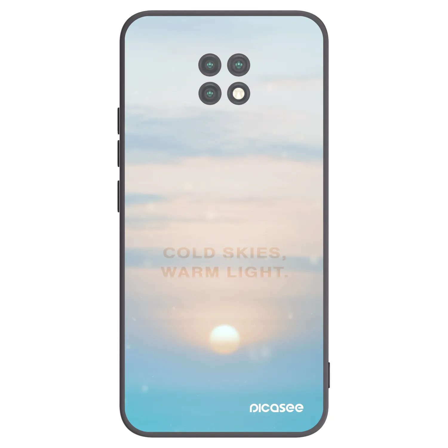 Picasee husă neagră din silicon pentru Xiaomi Redmi Note 9T - COLD SKIES
