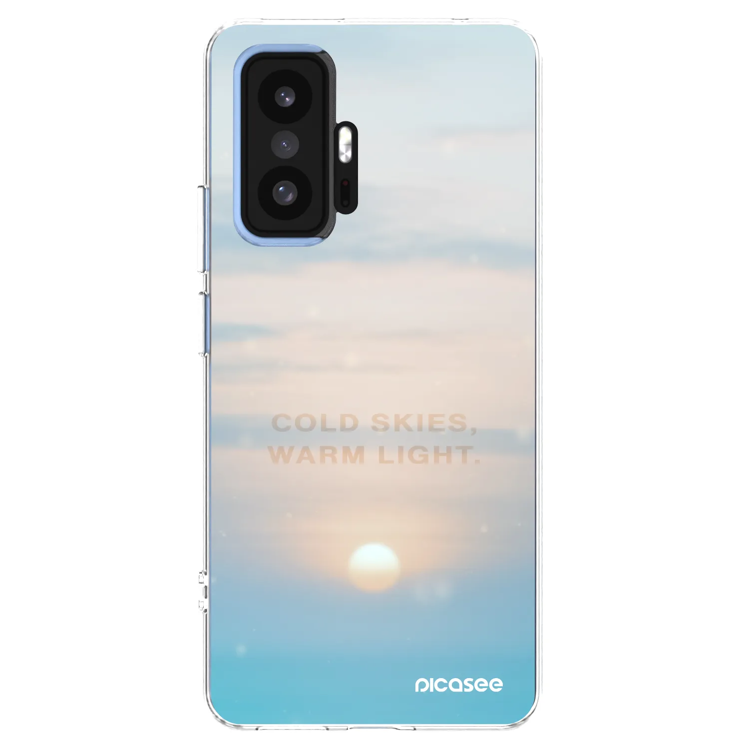 Picasee husă transparentă din silicon pentru Xiaomi 11T - COLD SKIES
