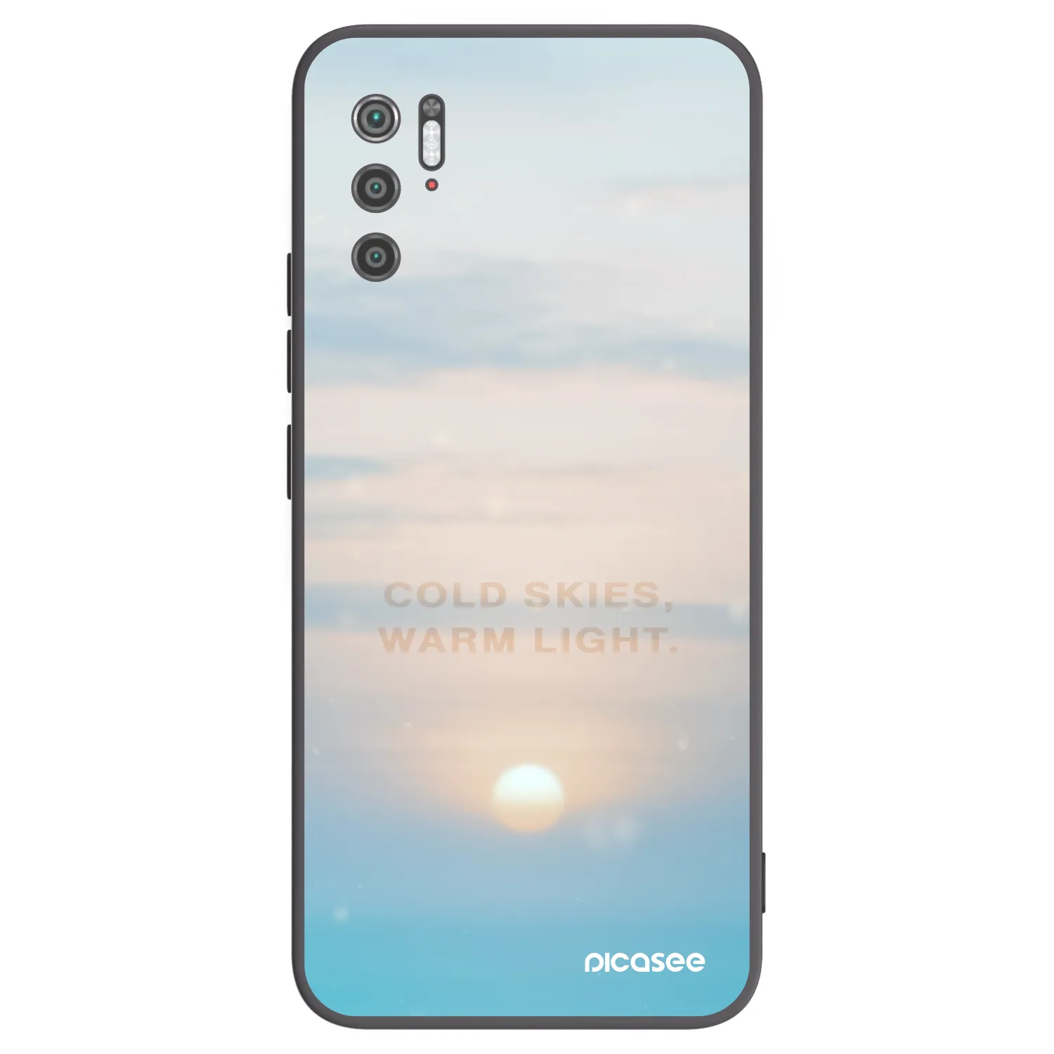 Picasee husă neagră din silicon pentru Xiaomi Poco M3 Pro 5G - COLD SKIES