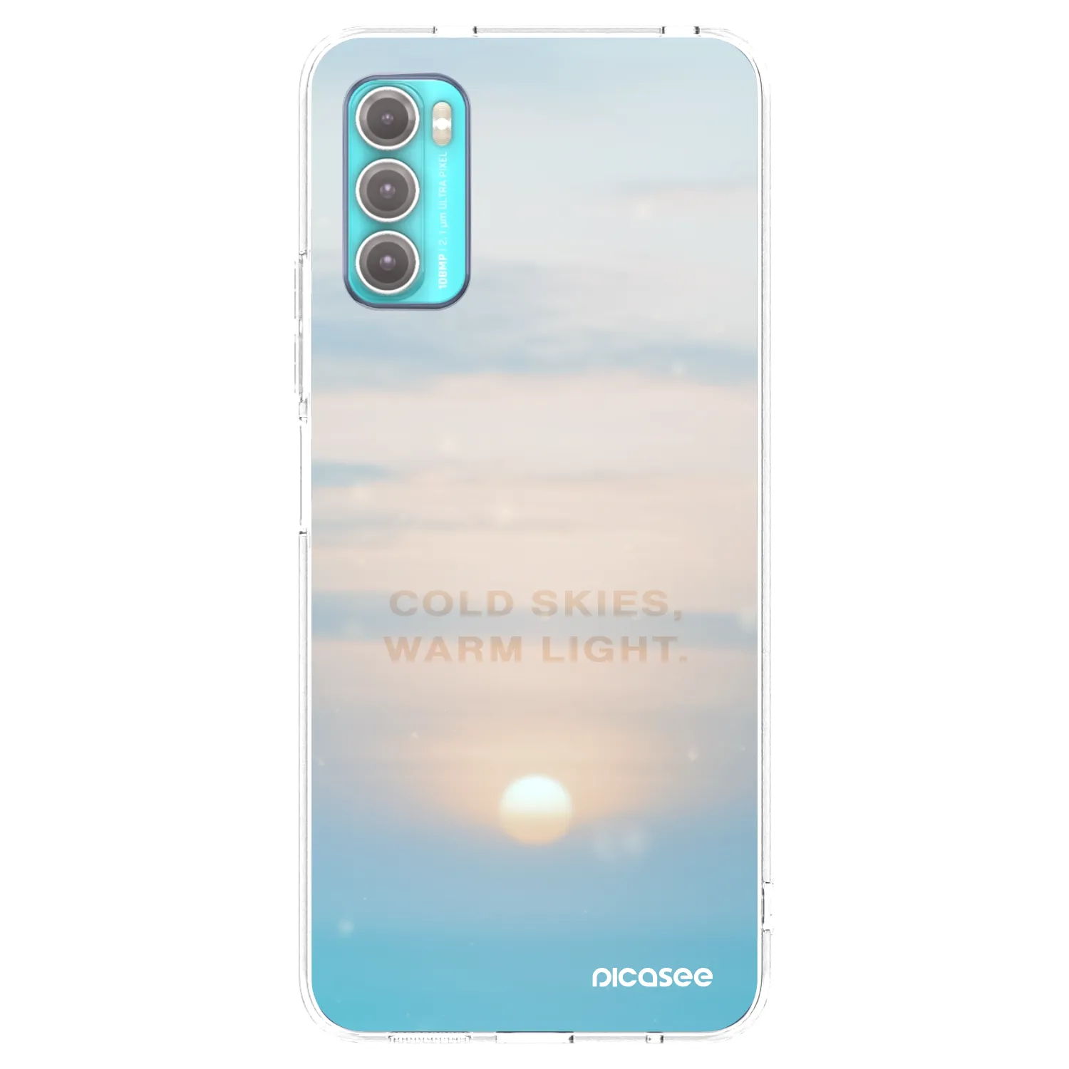 Picasee husă transparentă din silicon pentru Motorola Moto G60 - COLD SKIES