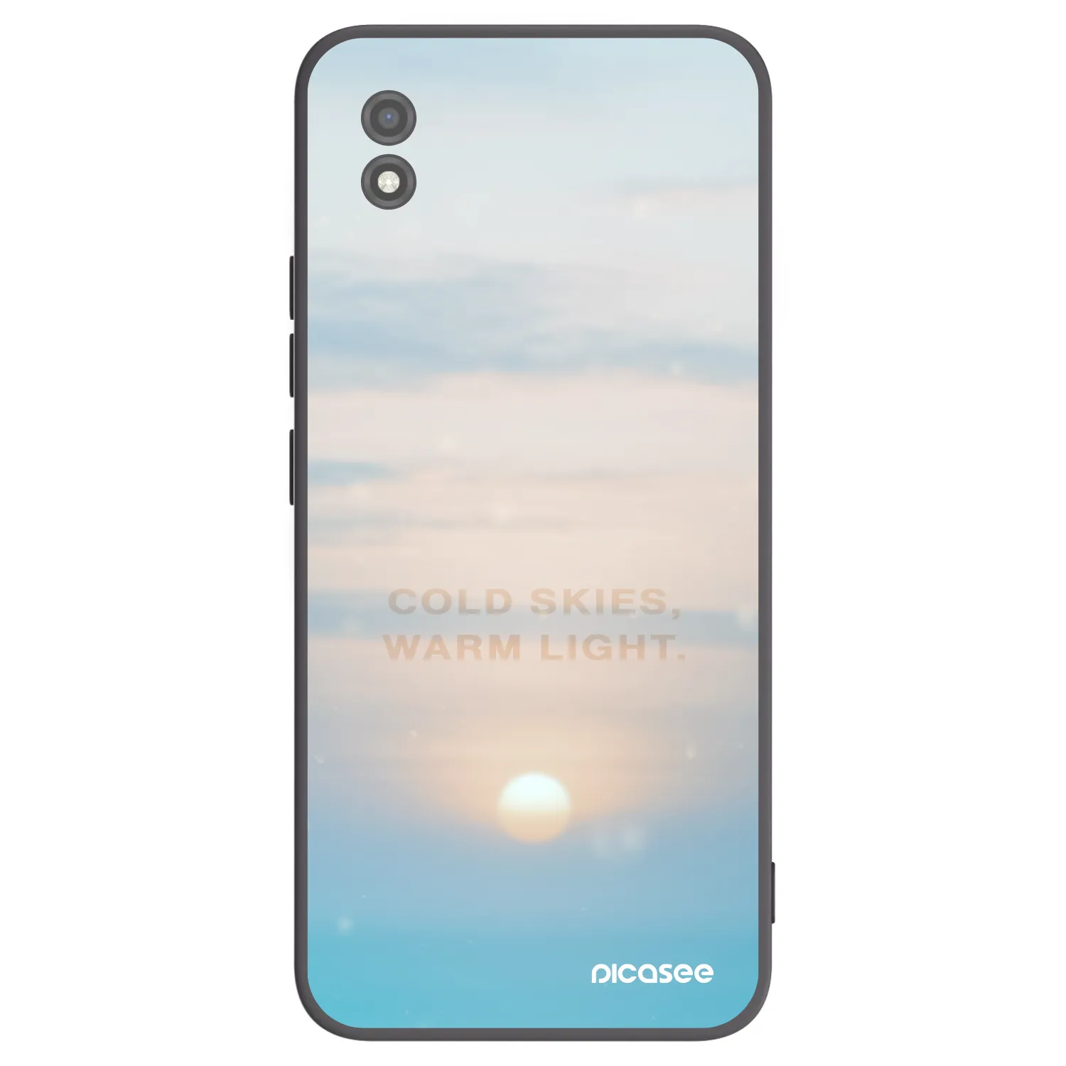 Picasee husă neagră din silicon pentru Realme C11 (2021) - COLD SKIES