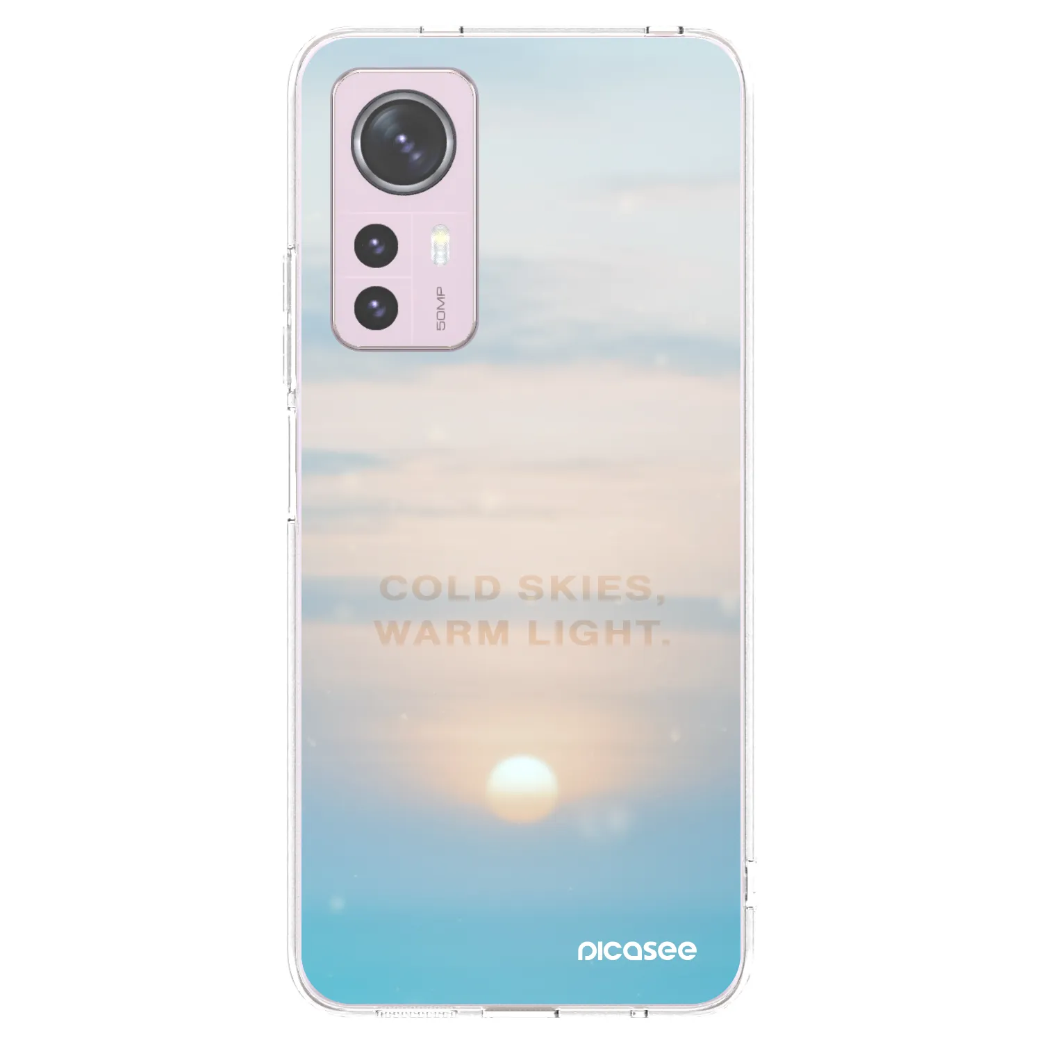 Picasee husă transparentă din silicon pentru Xiaomi 12 - COLD SKIES