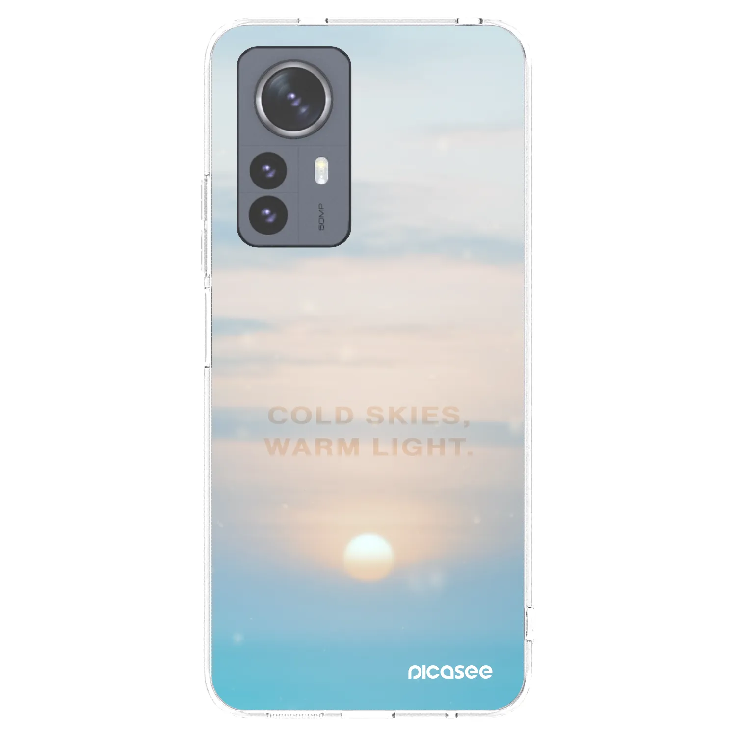 Picasee husă transparentă din silicon pentru Xiaomi 12 Pro - COLD SKIES