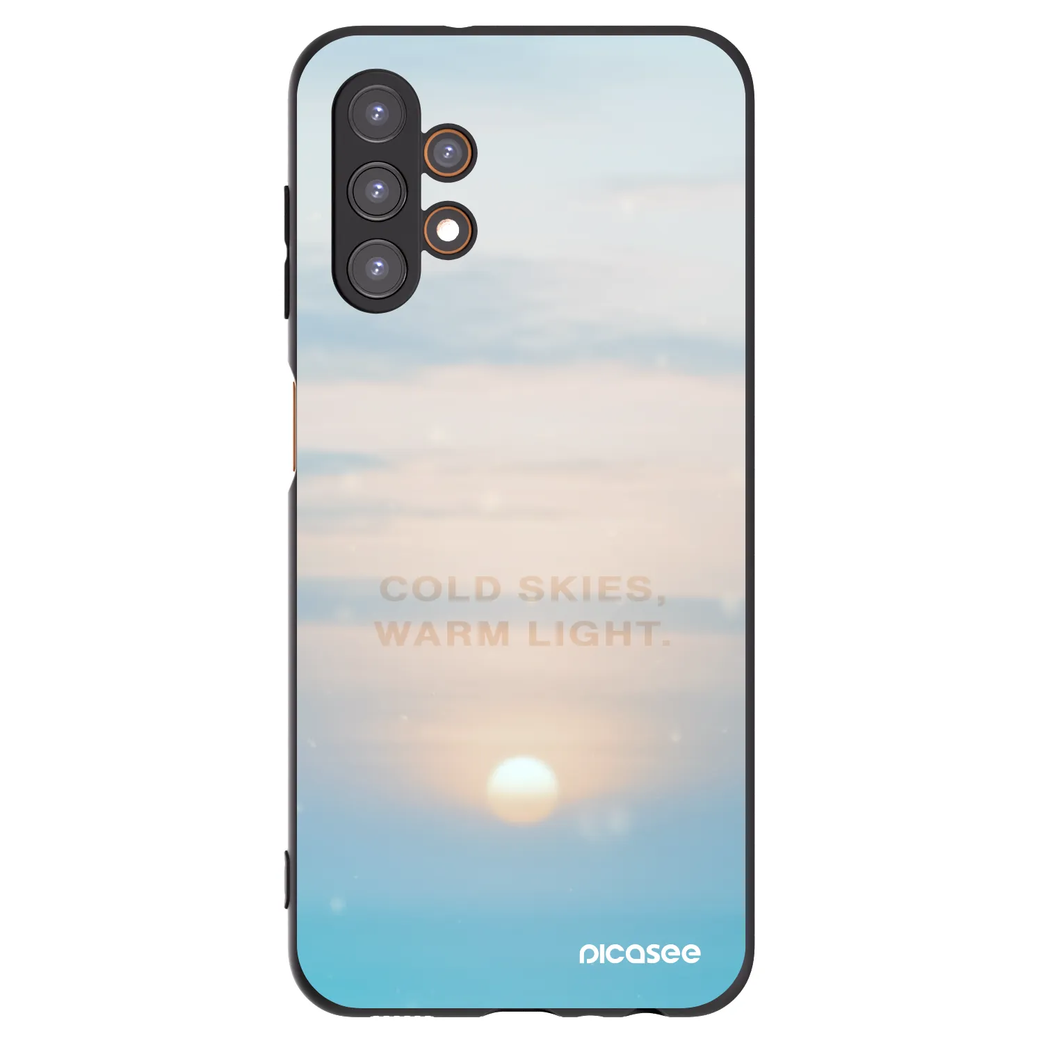 Picasee husă neagră din silicon pentru Samsung Galaxy A13 4G A135 - COLD SKIES