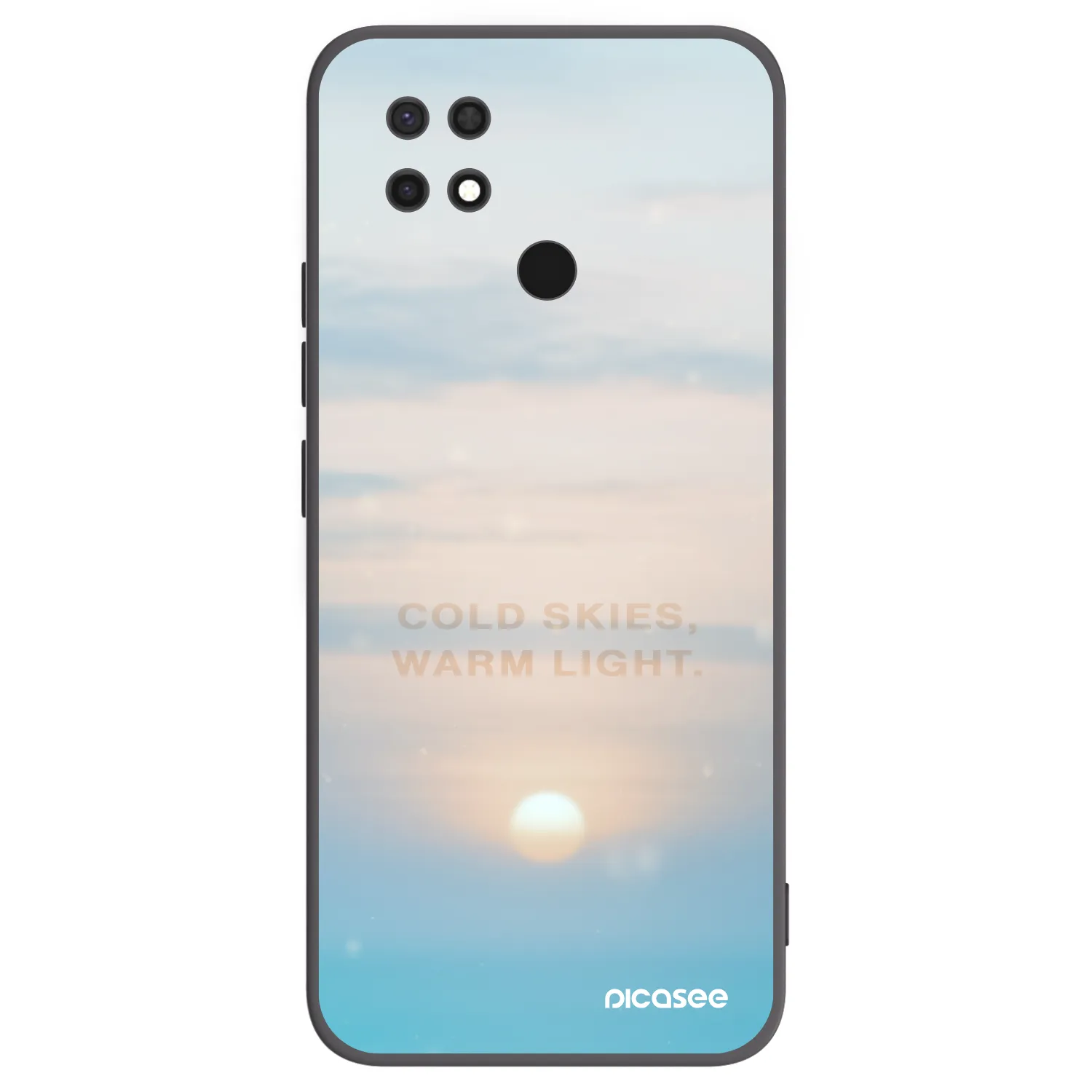 Picasee husă neagră din silicon pentru Xiaomi Redmi 10C - COLD SKIES