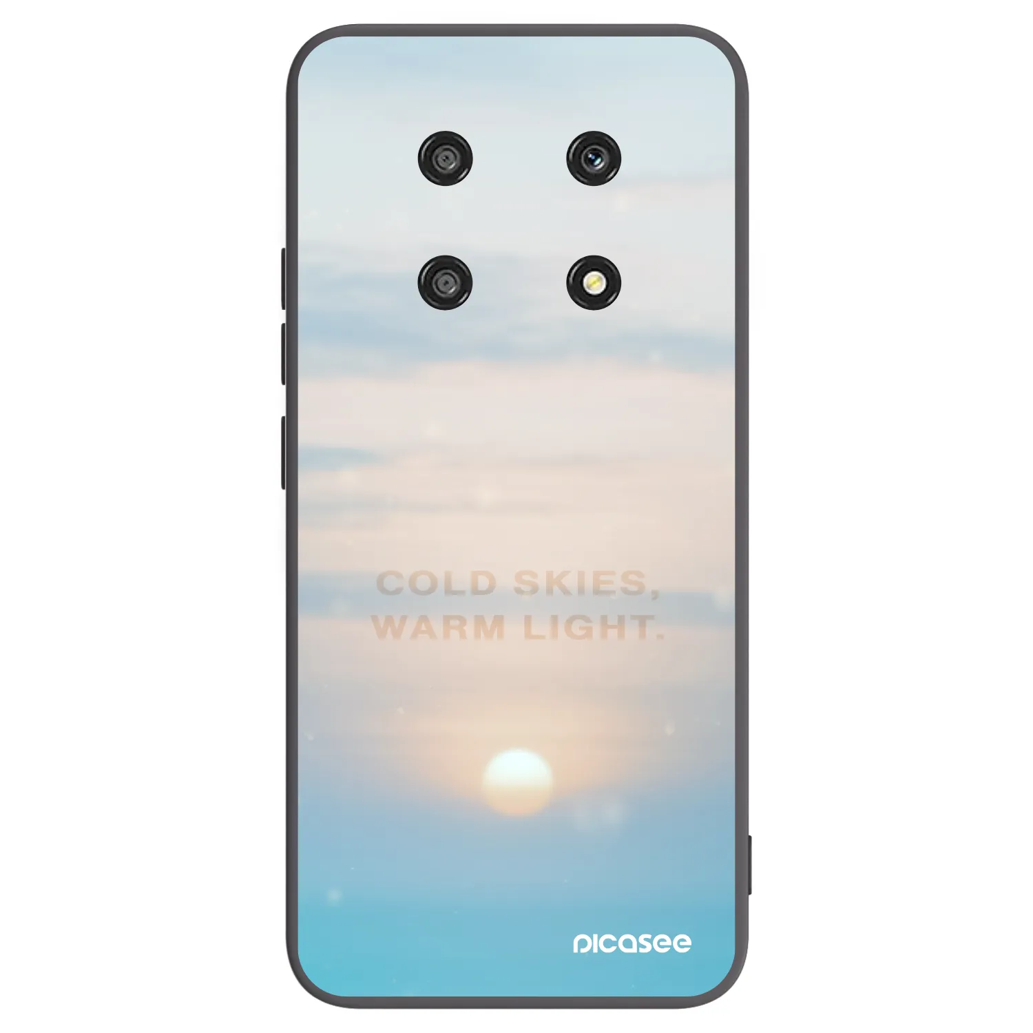 Picasee husă neagră din silicon pentru Honor Magic4 Lite 5G - COLD SKIES