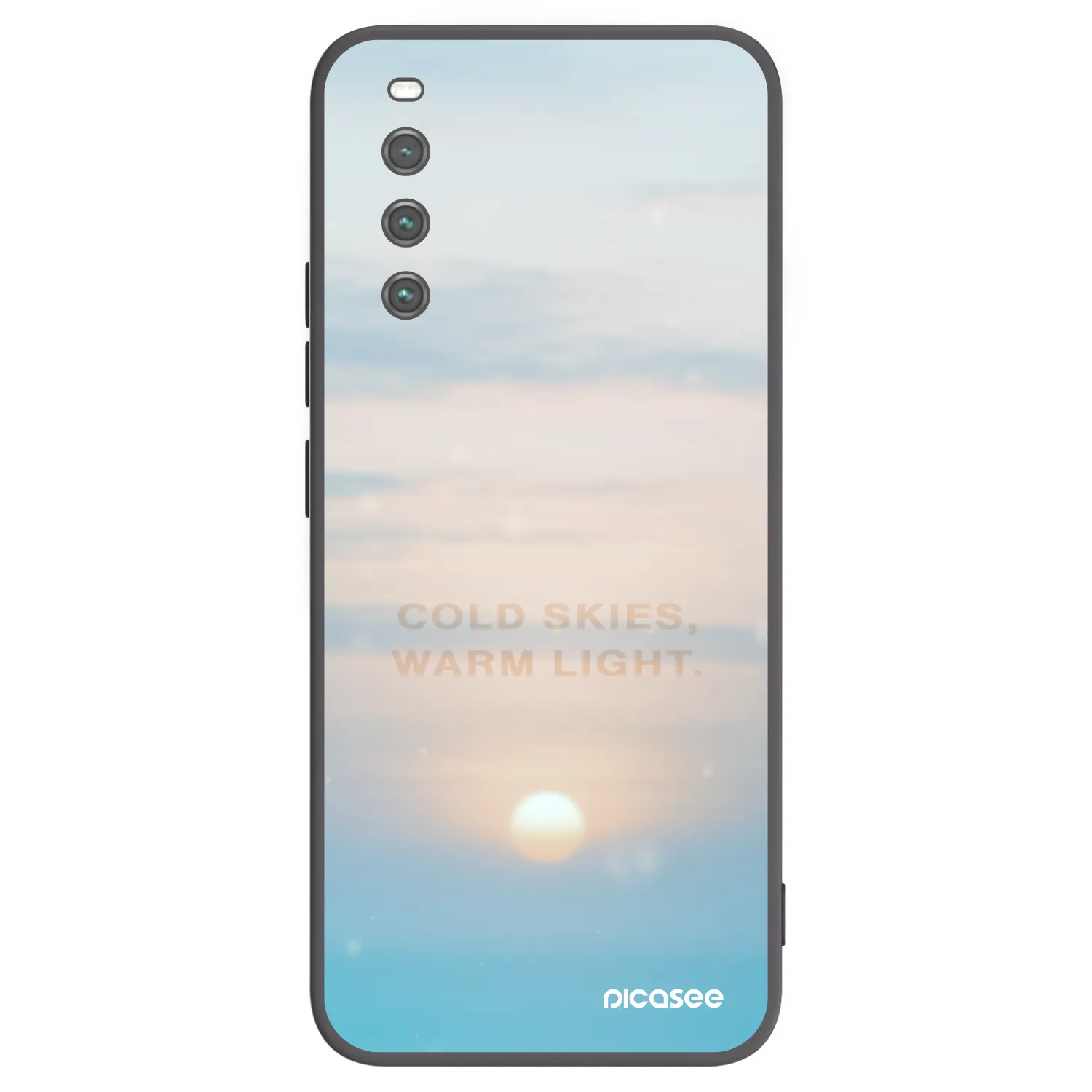 Picasee husă neagră din silicon pentru Sony Xperia 10 IV 5G - COLD SKIES