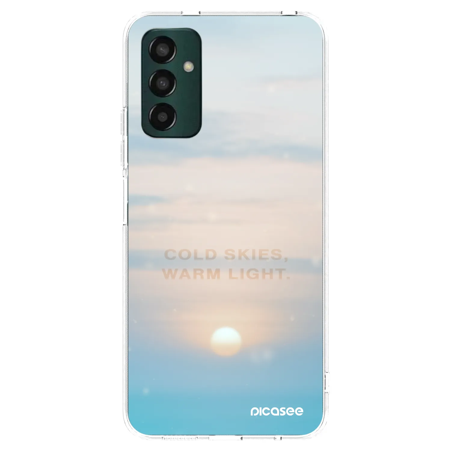 Picasee husă transparentă din silicon pentru Samsung Galaxy M13 M135F - COLD SKIES