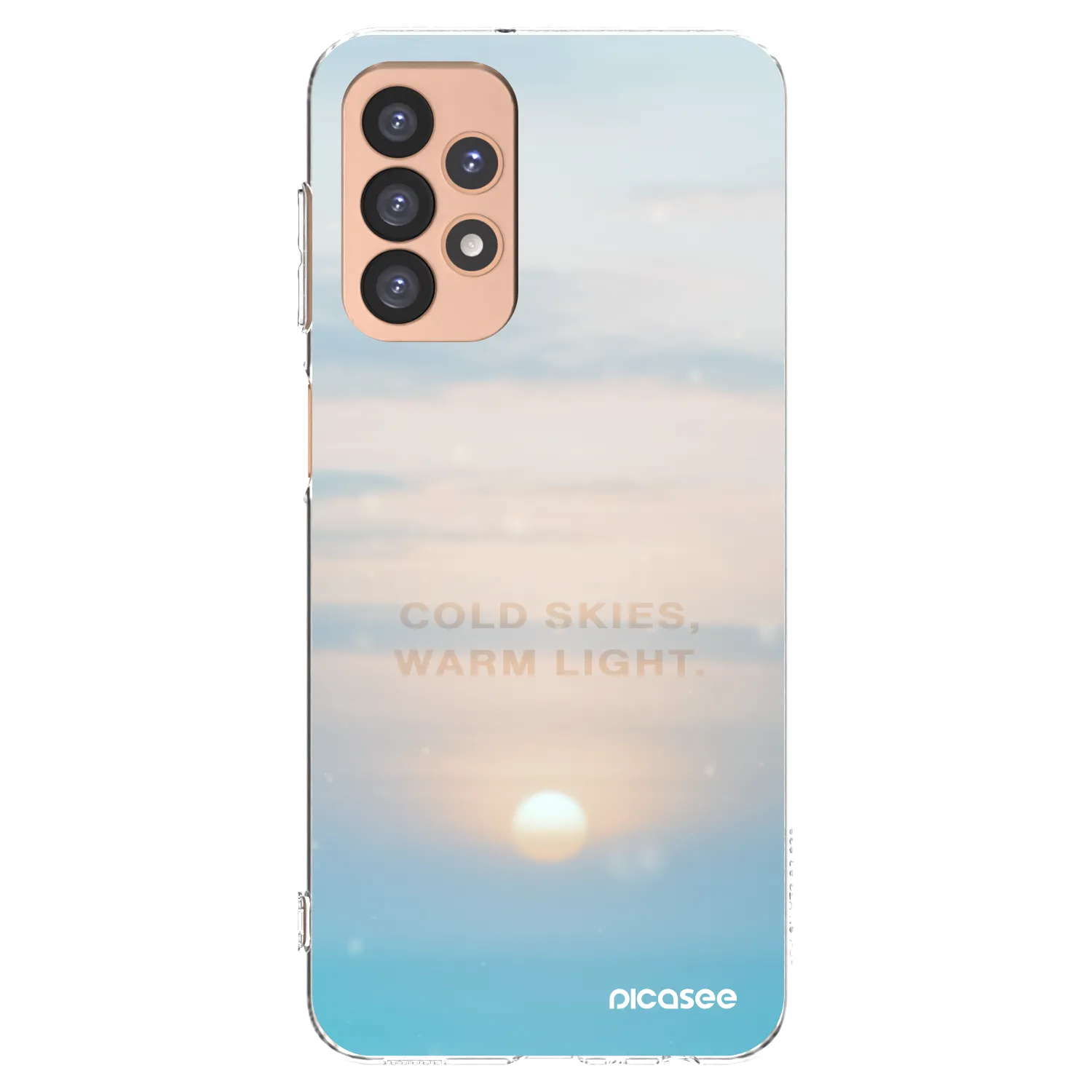 Picasee husă transparentă din silicon pentru Samsung Galaxy A23 A236B 5G - COLD SKIES
