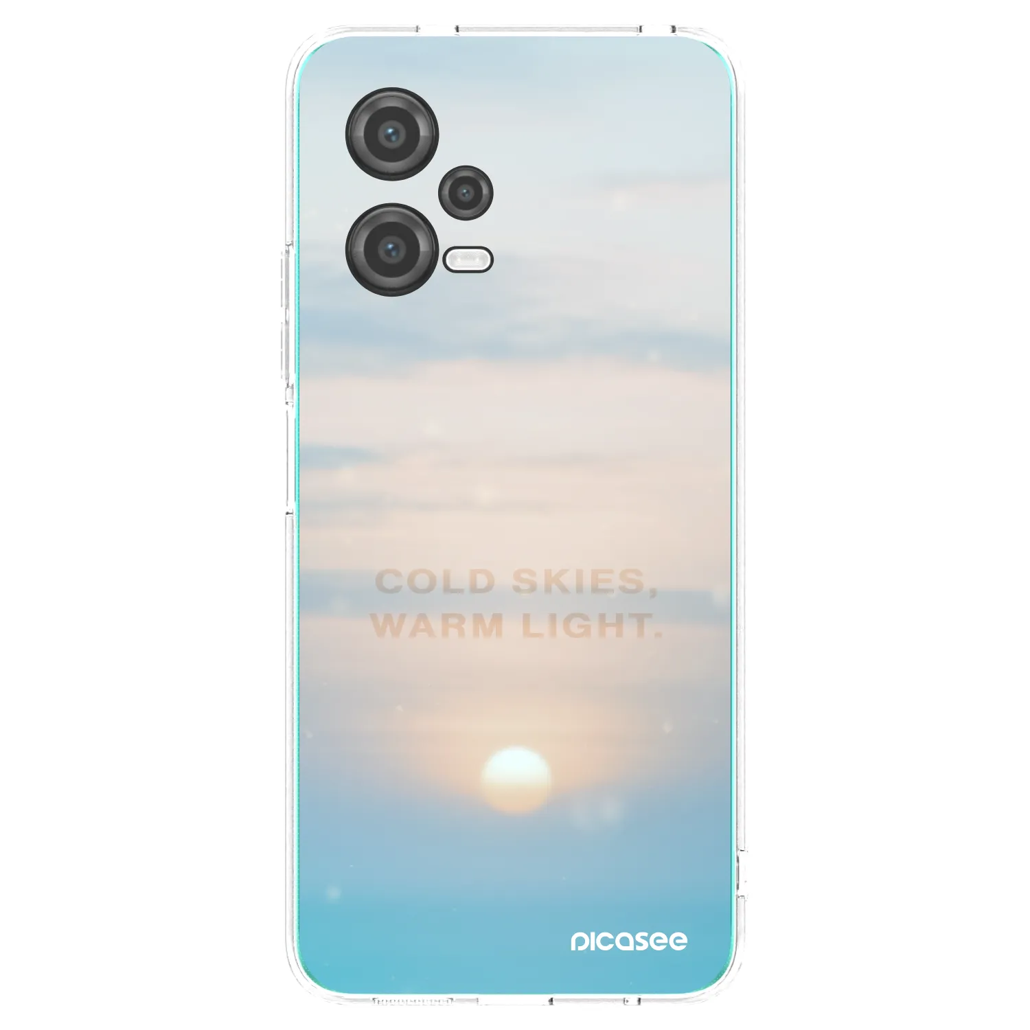 Picasee husă transparentă din silicon pentru Xiaomi Poco X5 - COLD SKIES