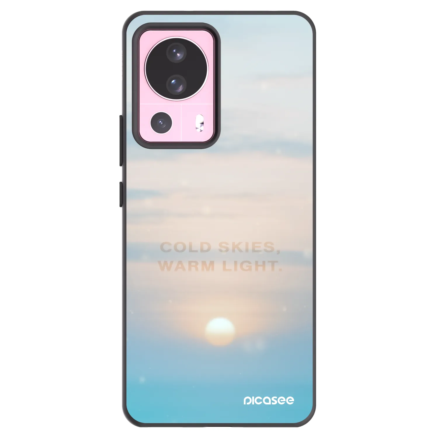 Picasee husă neagră din silicon pentru Xiaomi 13 Lite - COLD SKIES