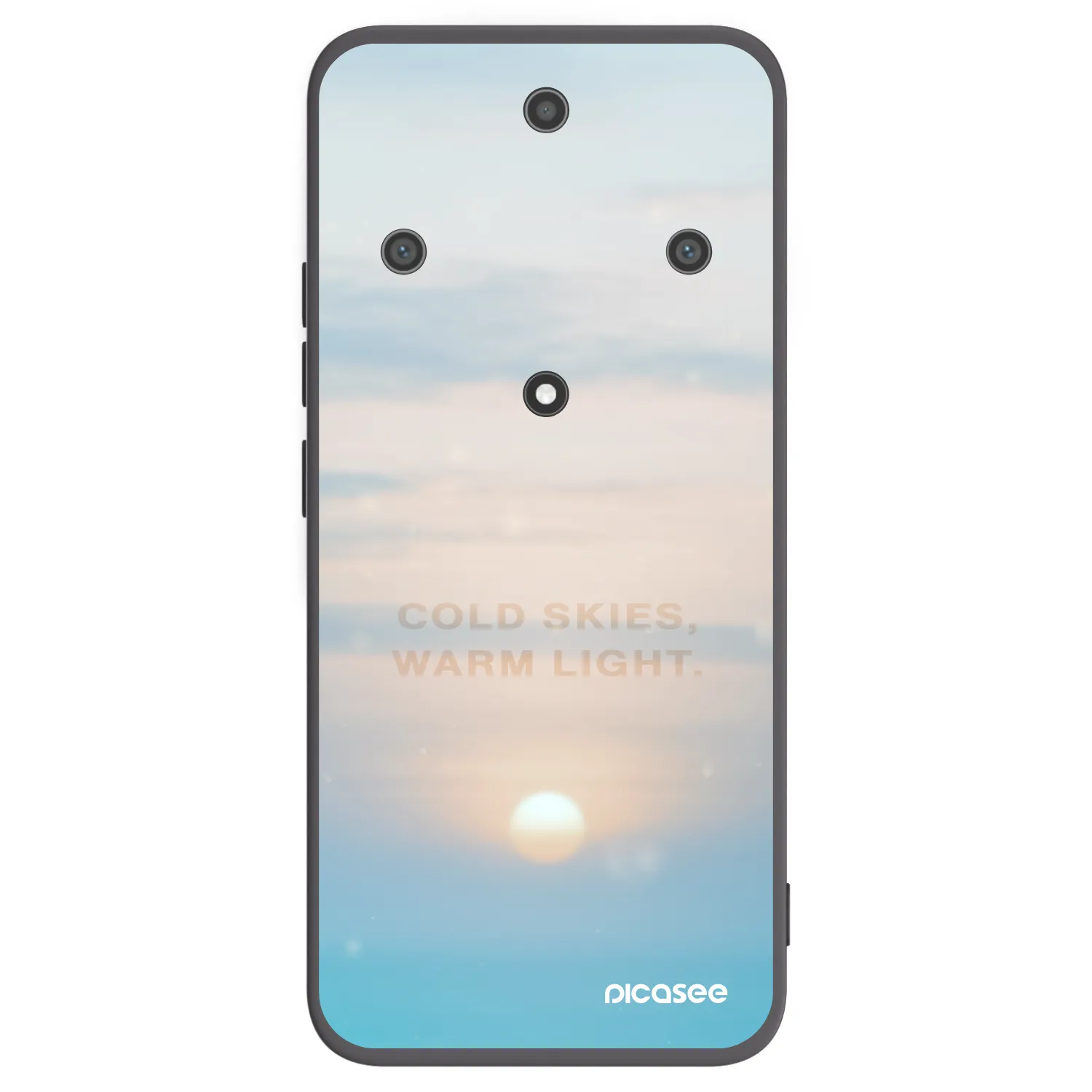 Picasee husă neagră din silicon pentru Honor Magic5 Lite 5G - COLD SKIES