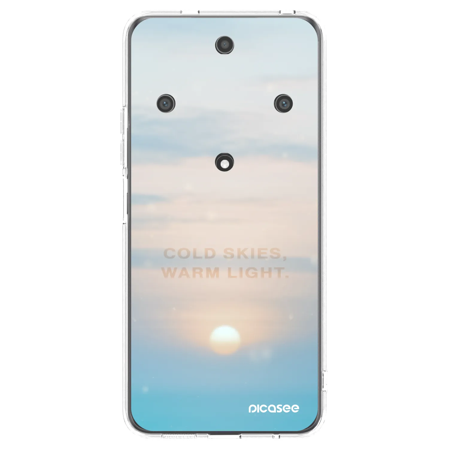 Picasee husă transparentă din silicon pentru Honor Magic5 Lite 5G - COLD SKIES