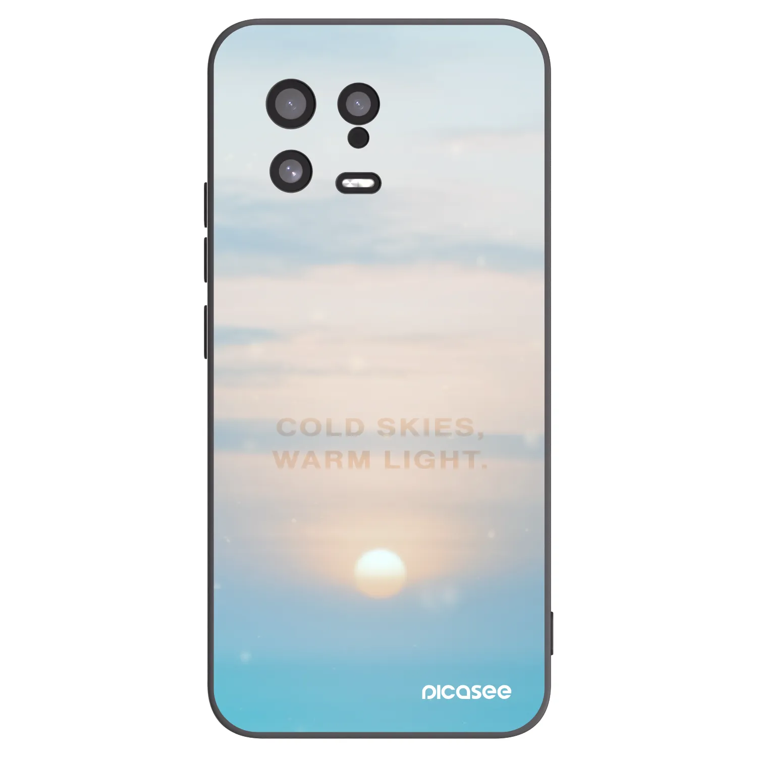 Picasee husă neagră din silicon pentru Xiaomi 13 - COLD SKIES