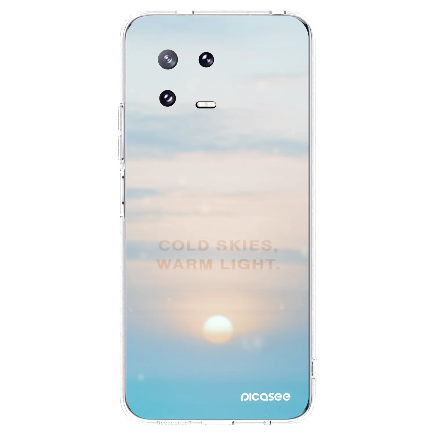 Picasee husă transparentă din silicon pentru Xiaomi 13 Pro - COLD SKIES