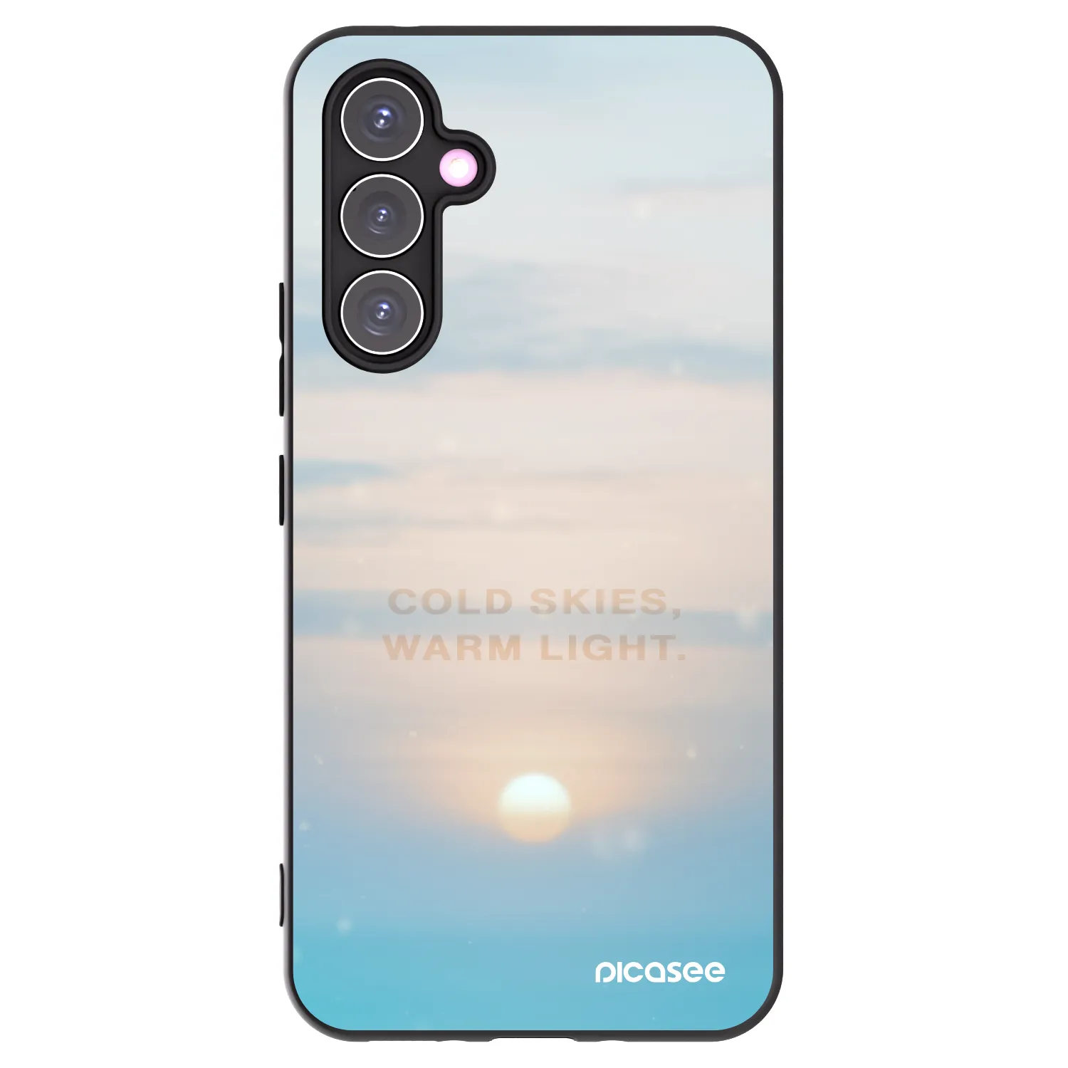 Picasee husă neagră din silicon pentru Samsung Galaxy A54 5G A546B - COLD SKIES