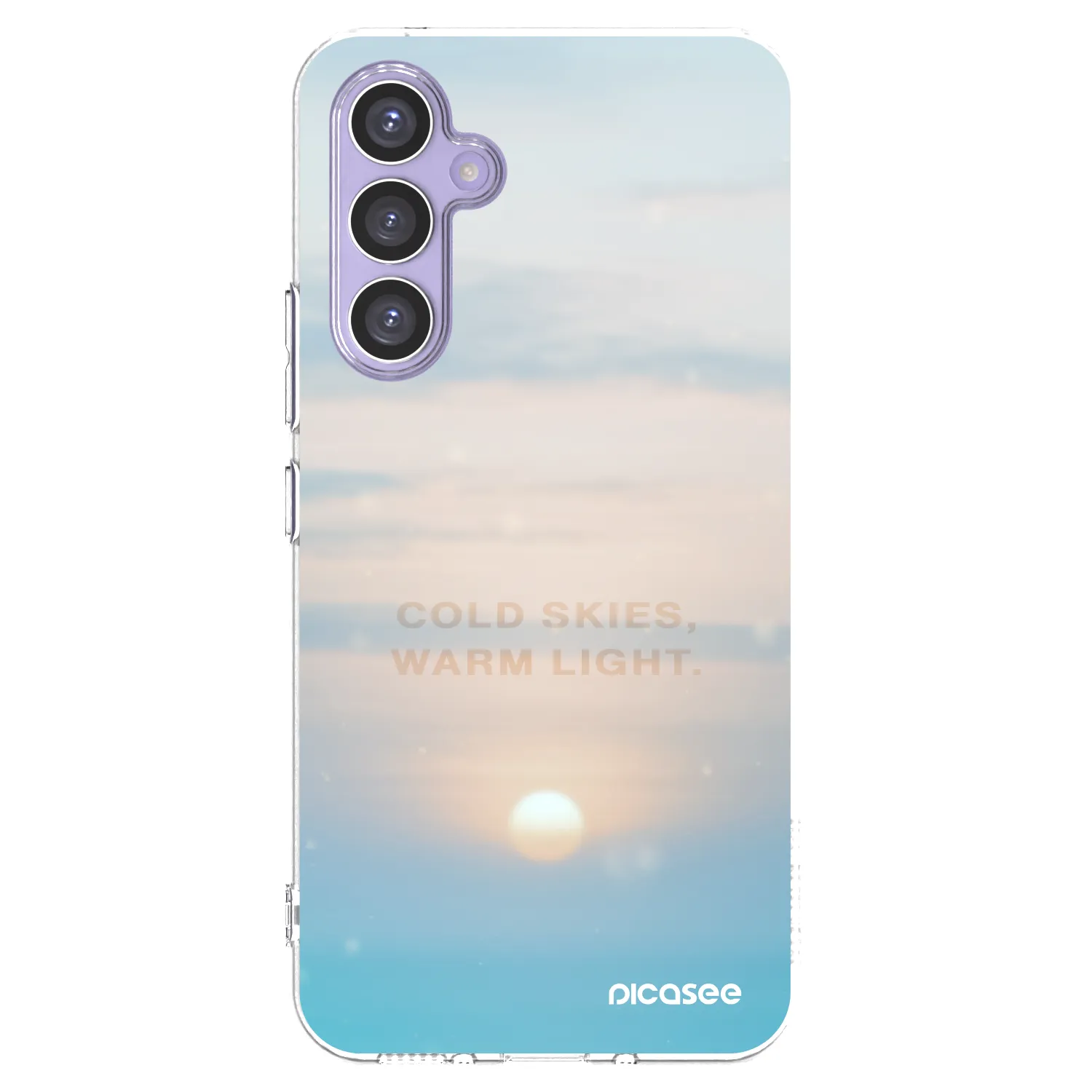 Picasee husă transparentă din silicon pentru Samsung Galaxy A54 5G A546B - COLD SKIES