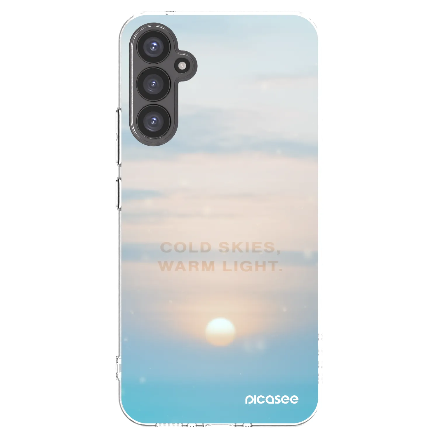 Picasee husă transparentă din silicon pentru Samsung Galaxy A34 5G A346B - COLD SKIES