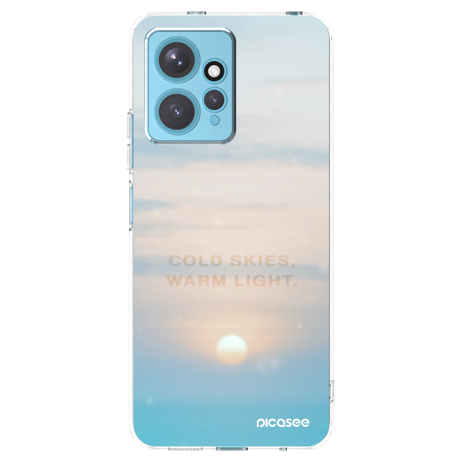 Picasee husă transparentă din silicon pentru Xiaomi Redmi Note 12 4G - COLD SKIES