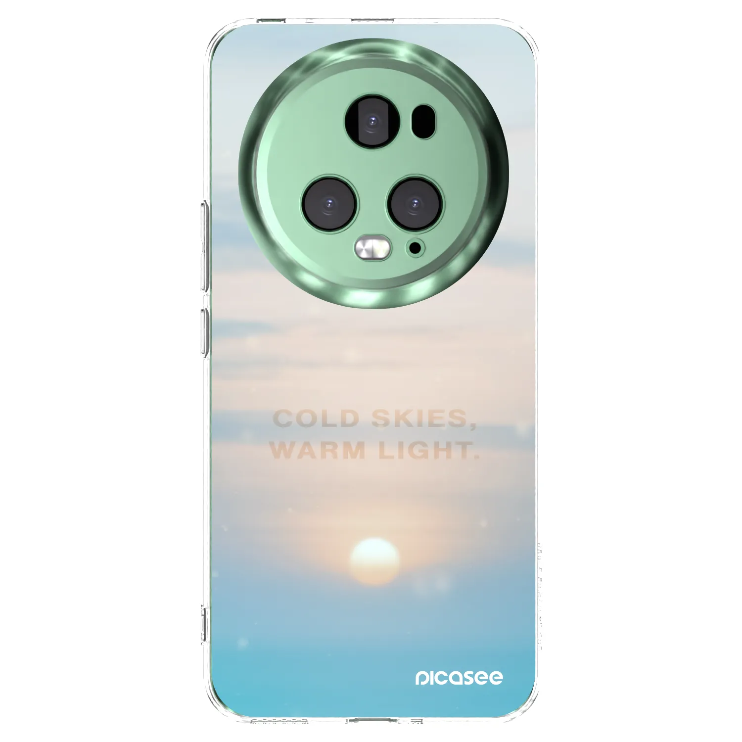 Picasee husă transparentă din silicon pentru Honor Magic5 Pro - COLD SKIES