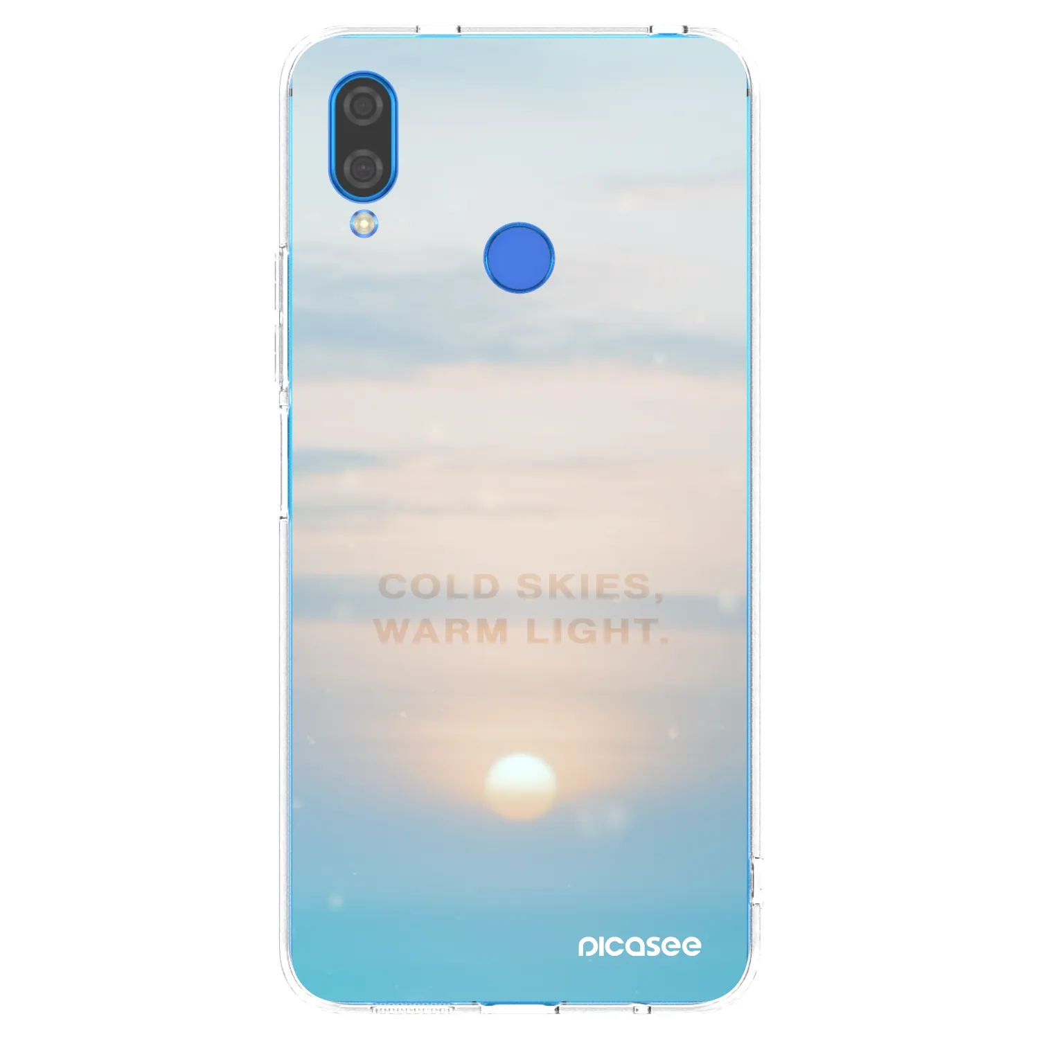 Picasee husă transparentă din silicon pentru Huawei Nova 3 - COLD SKIES