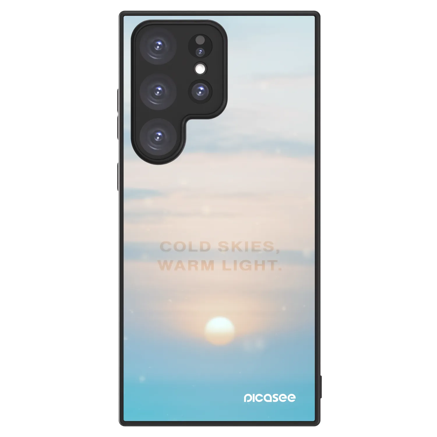 Picasee ULTIMATE CASE PowerShare pentru Samsung Galaxy S23 Ultra 5G - COLD SKIES