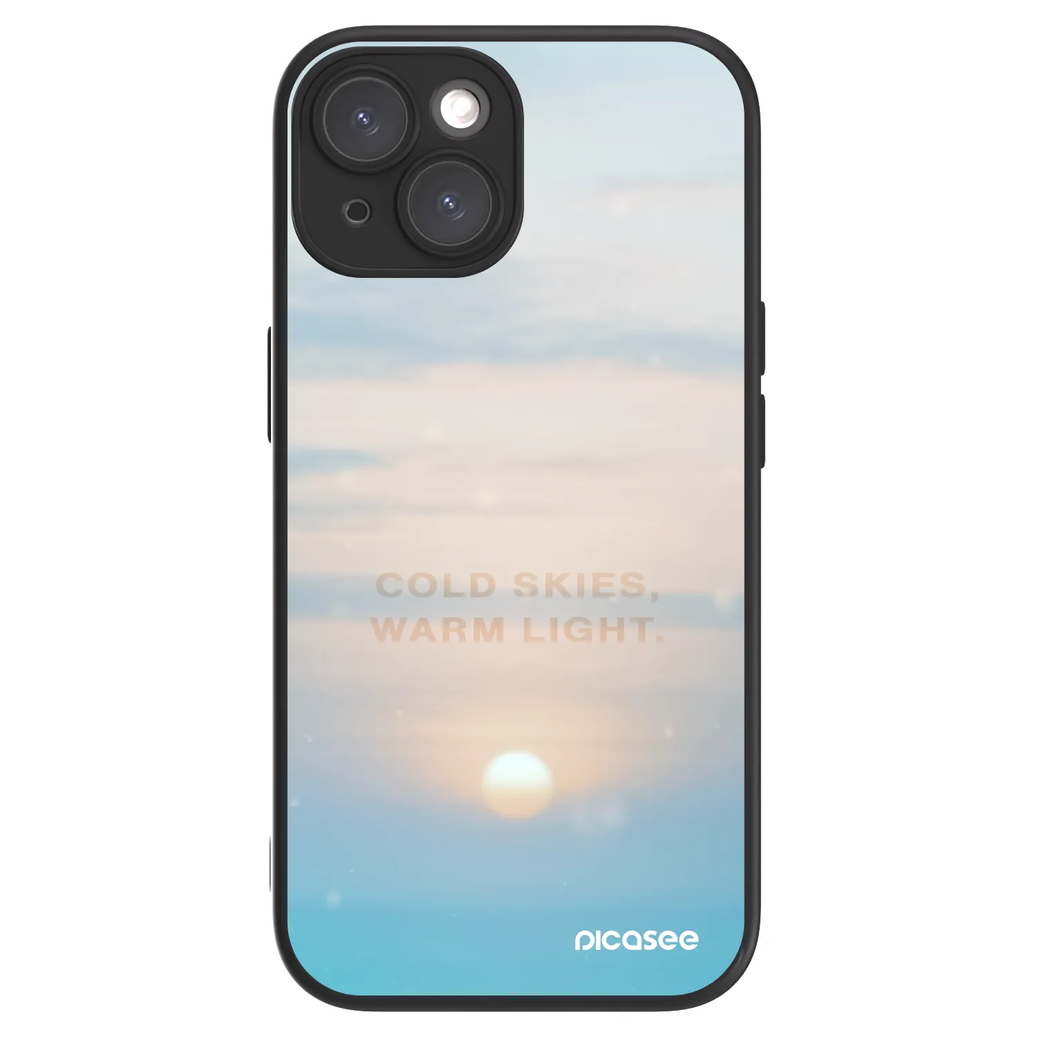 Picasee ULTIMATE CASE MagSafe pentru Apple iPhone 15 - COLD SKIES