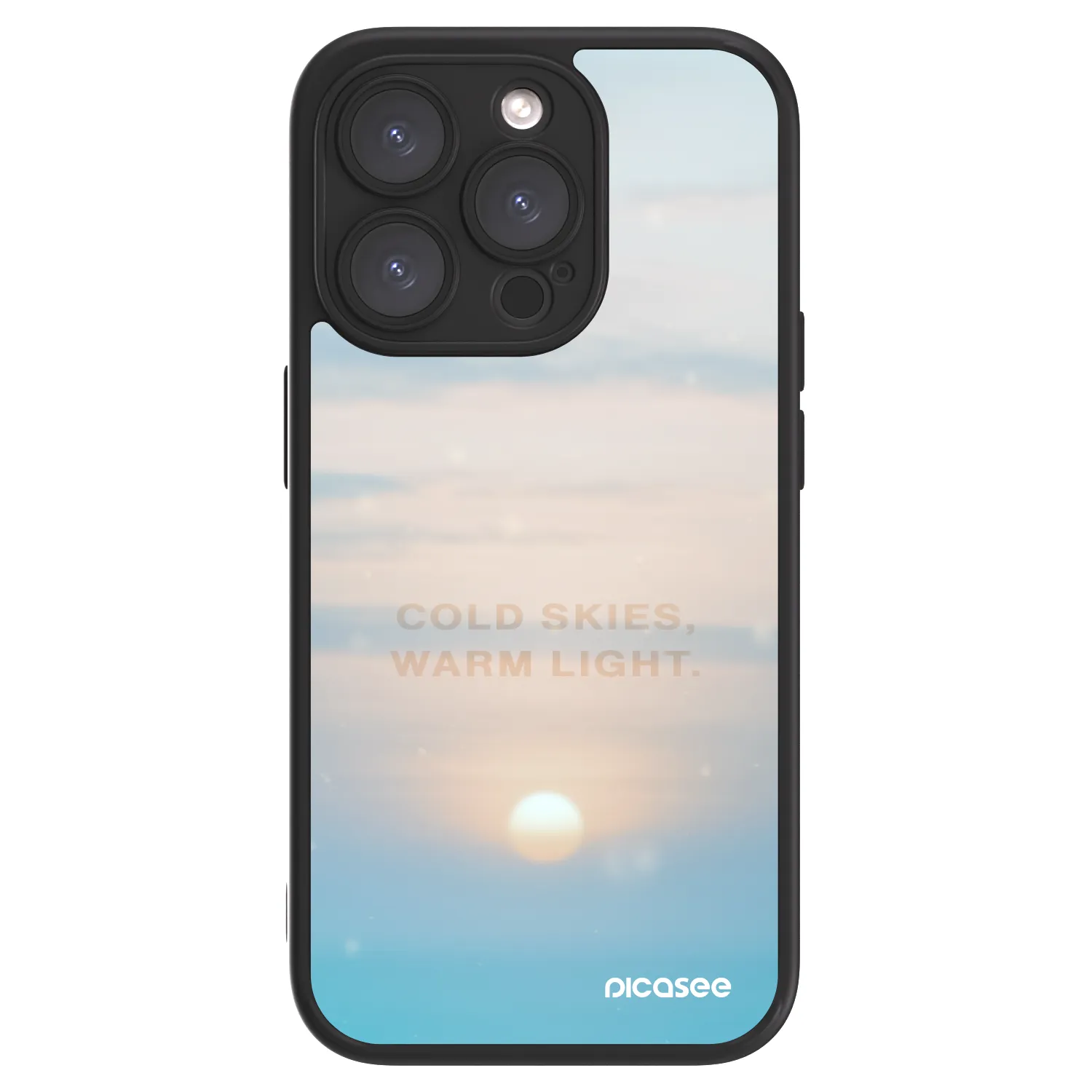 Picasee ULTIMATE CASE MagSafe pentru Apple iPhone 15 Pro - COLD SKIES