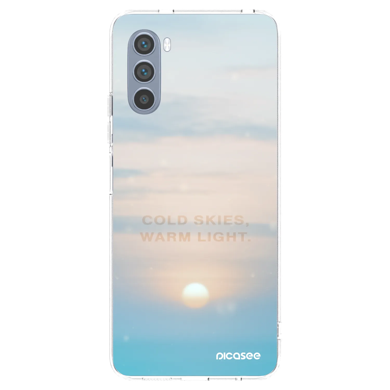 Picasee husă transparentă din silicon pentru Motorola Moto G62 - COLD SKIES