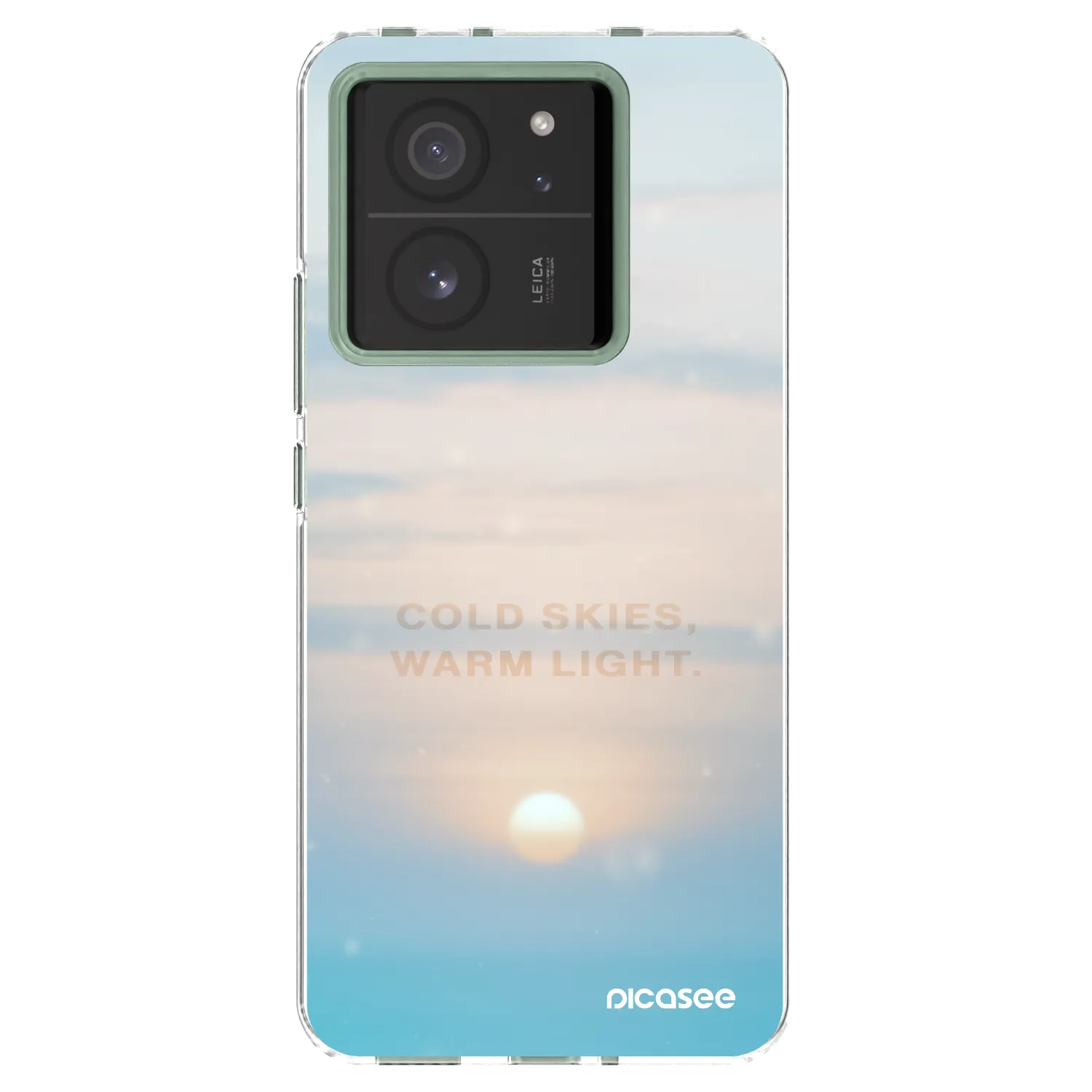 Picasee husă transparentă din silicon pentru Xiaomi 13T - COLD SKIES