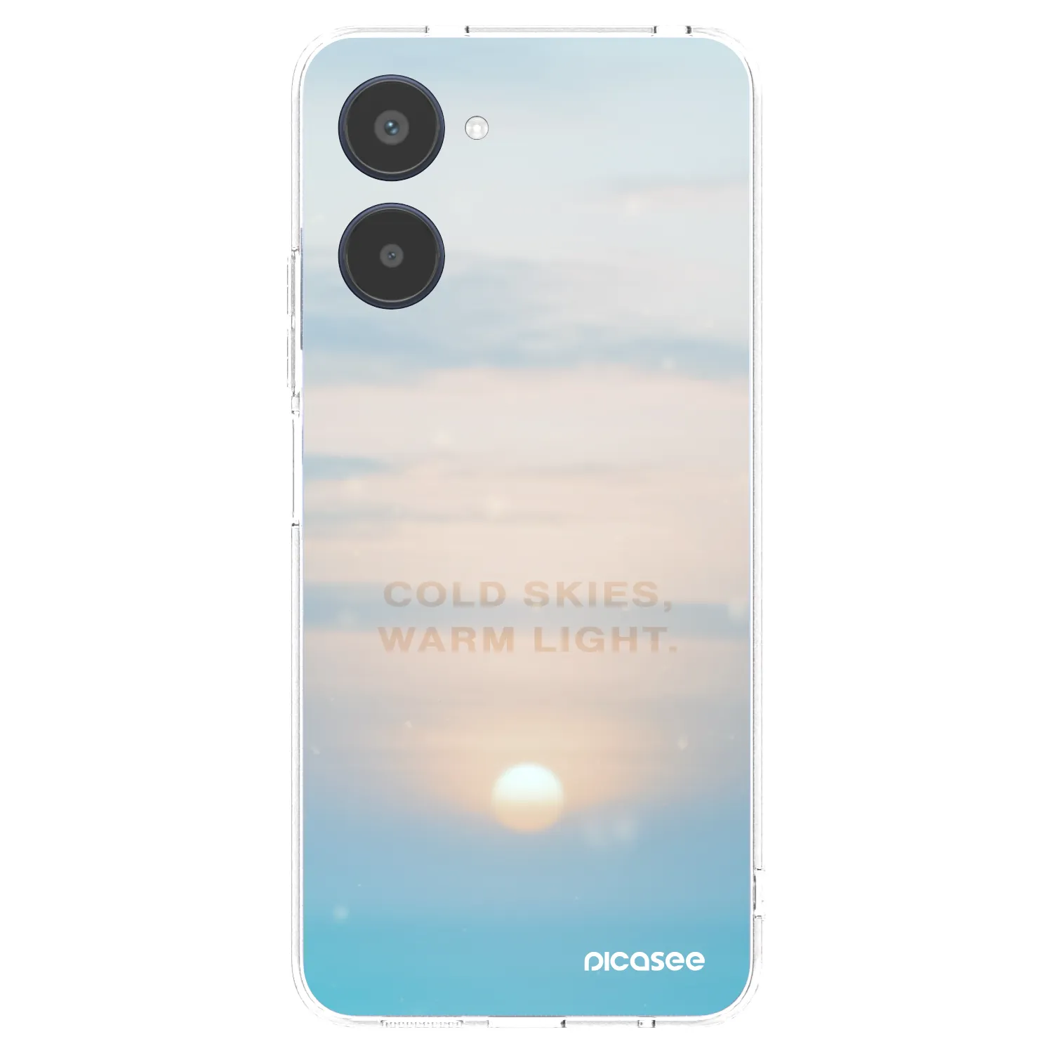 Picasee husă transparentă din silicon pentru Realme 10 4G - COLD SKIES