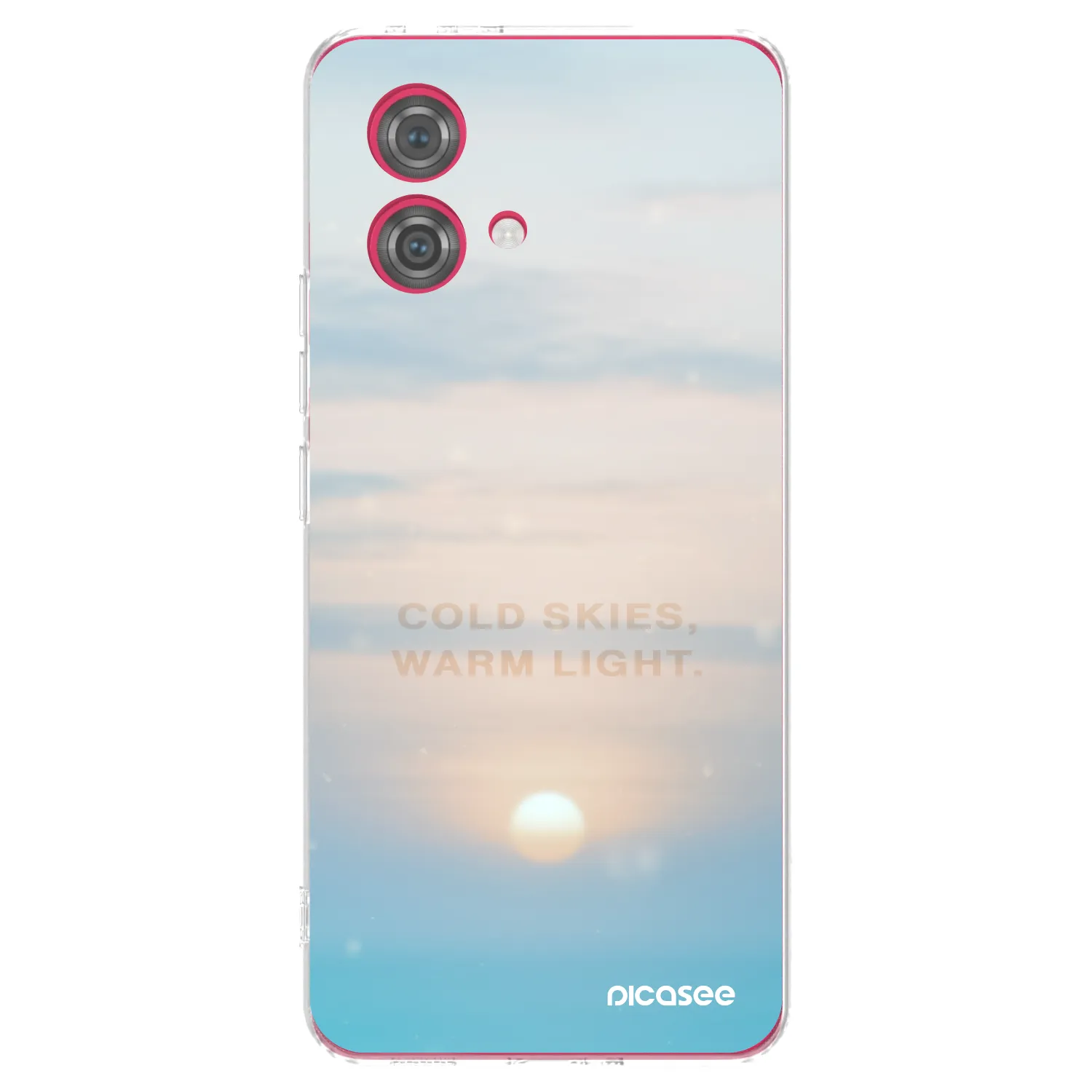 Picasee husă transparentă din silicon pentru Motorola Moto G84 5G - COLD SKIES