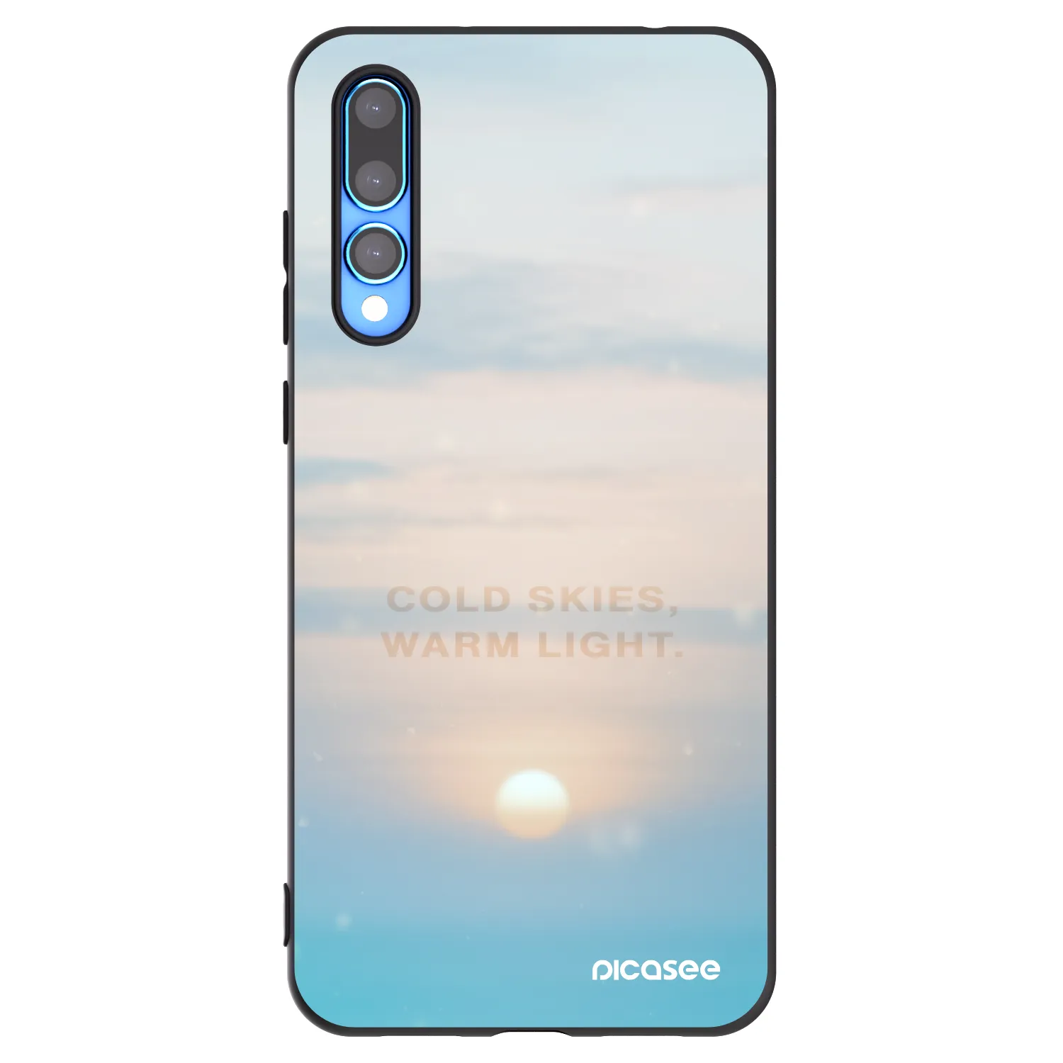 Picasee husă neagră din silicon pentru Huawei P20 Pro - COLD SKIES