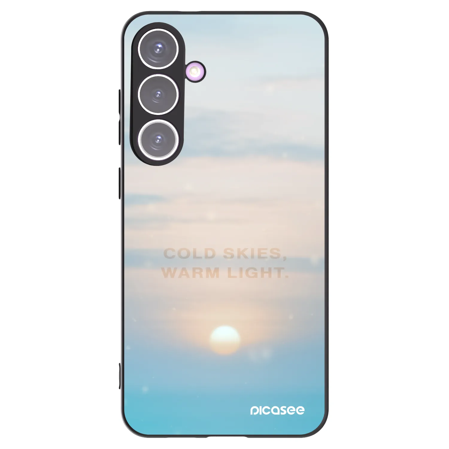 Picasee husă neagră din silicon pentru Samsung Galaxy S24+ S926B 5G - COLD SKIES