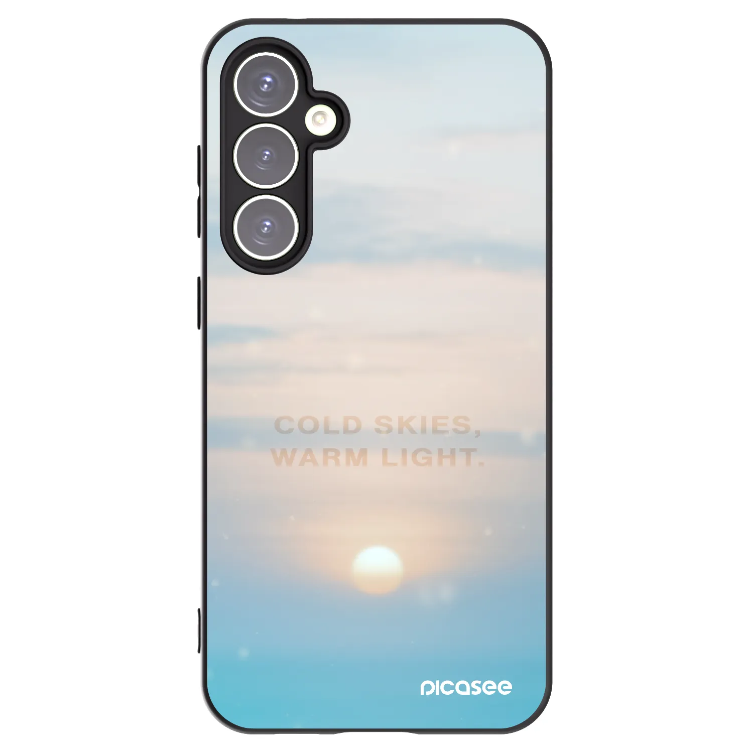 Picasee husă neagră din silicon pentru Samsung Galaxy S23 FE S711B - COLD SKIES
