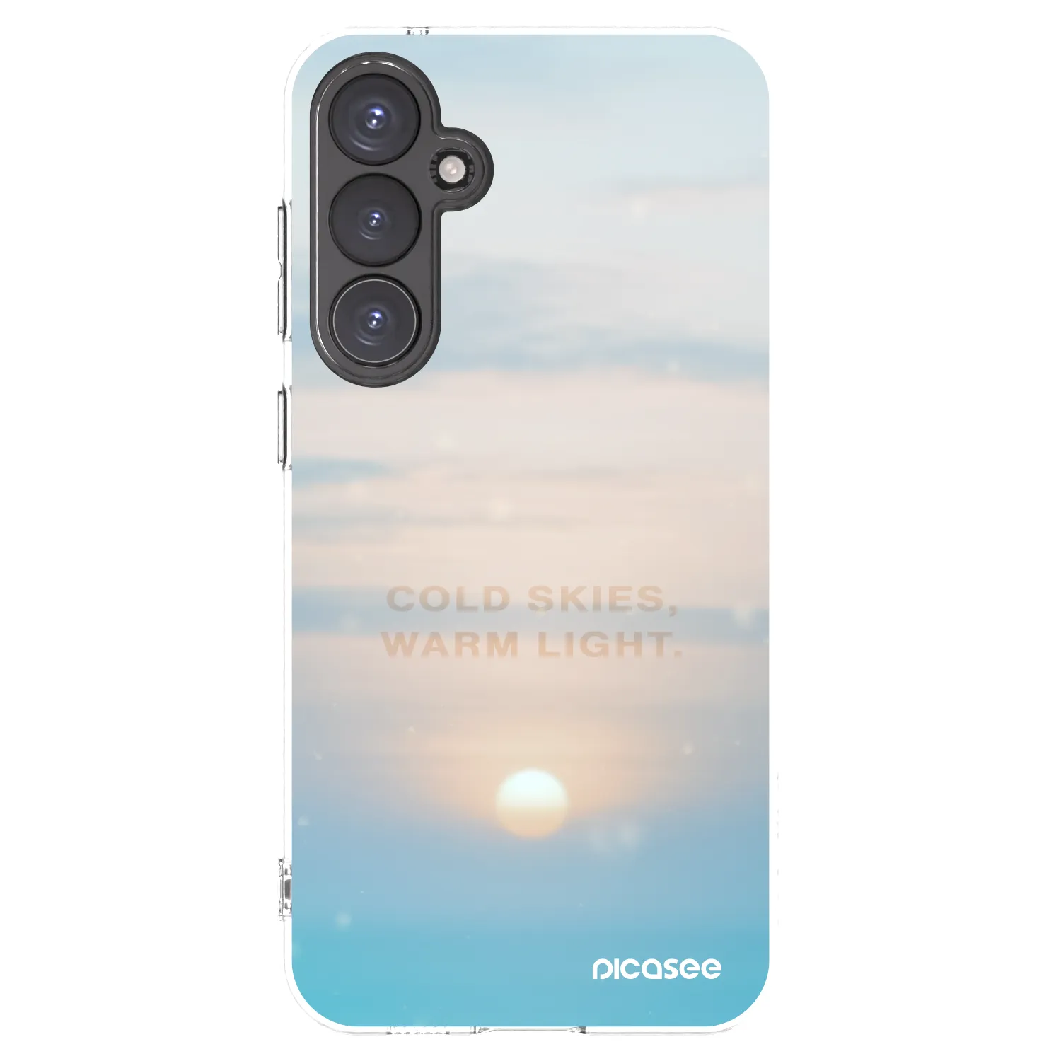 Picasee husă transparentă din silicon pentru Samsung Galaxy S23 FE S711B - COLD SKIES