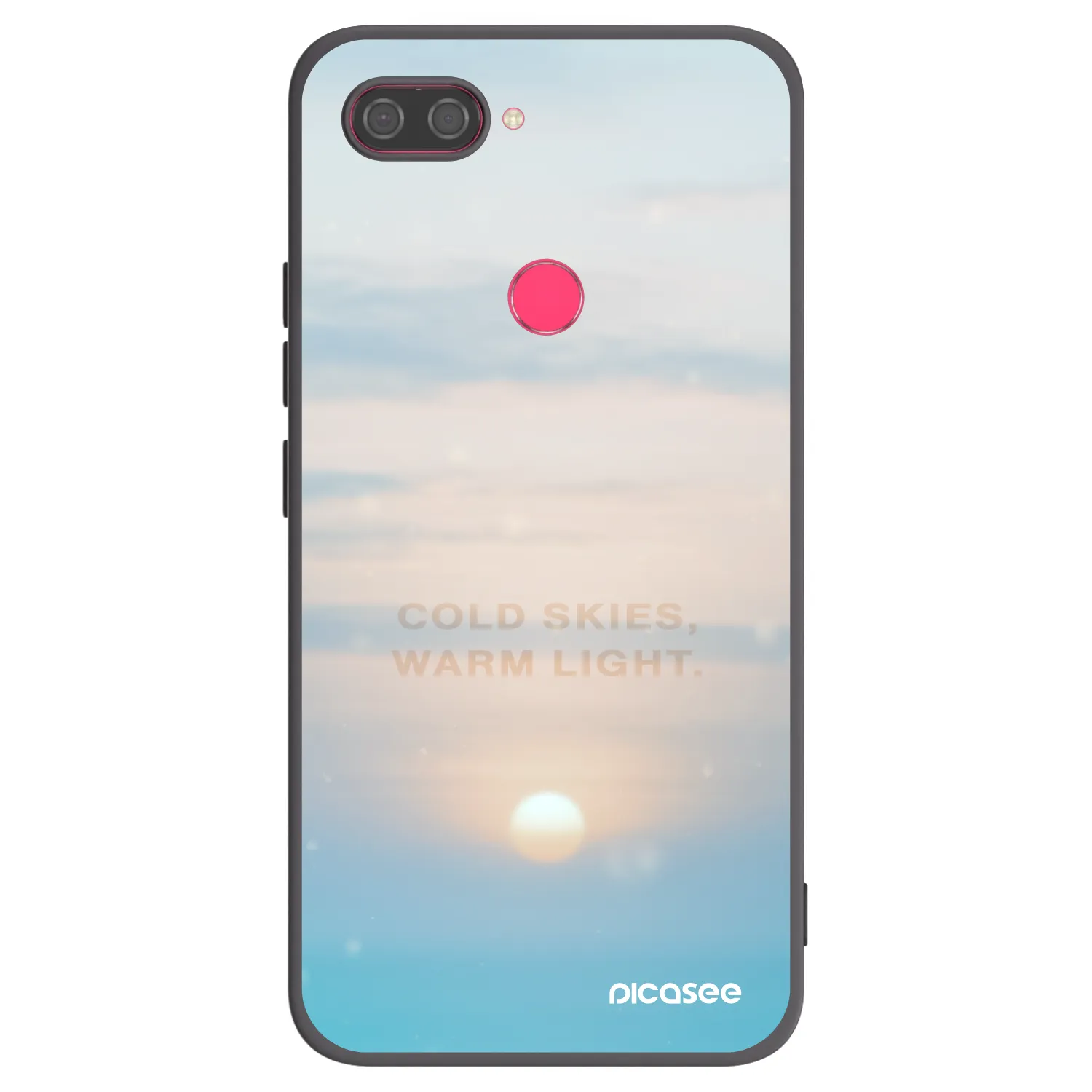 Picasee husă neagră din silicon pentru Xiaomi Mi 8 Lite - COLD SKIES
