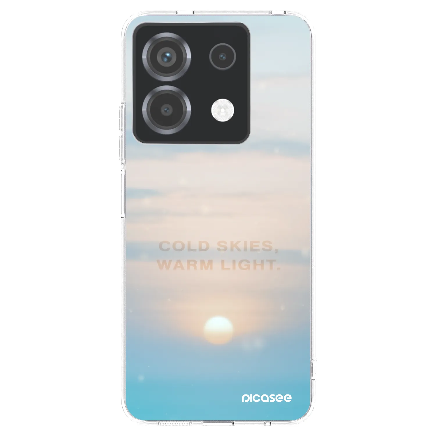 Picasee husă transparentă din silicon pentru Xiaomi Poco X6 - COLD SKIES