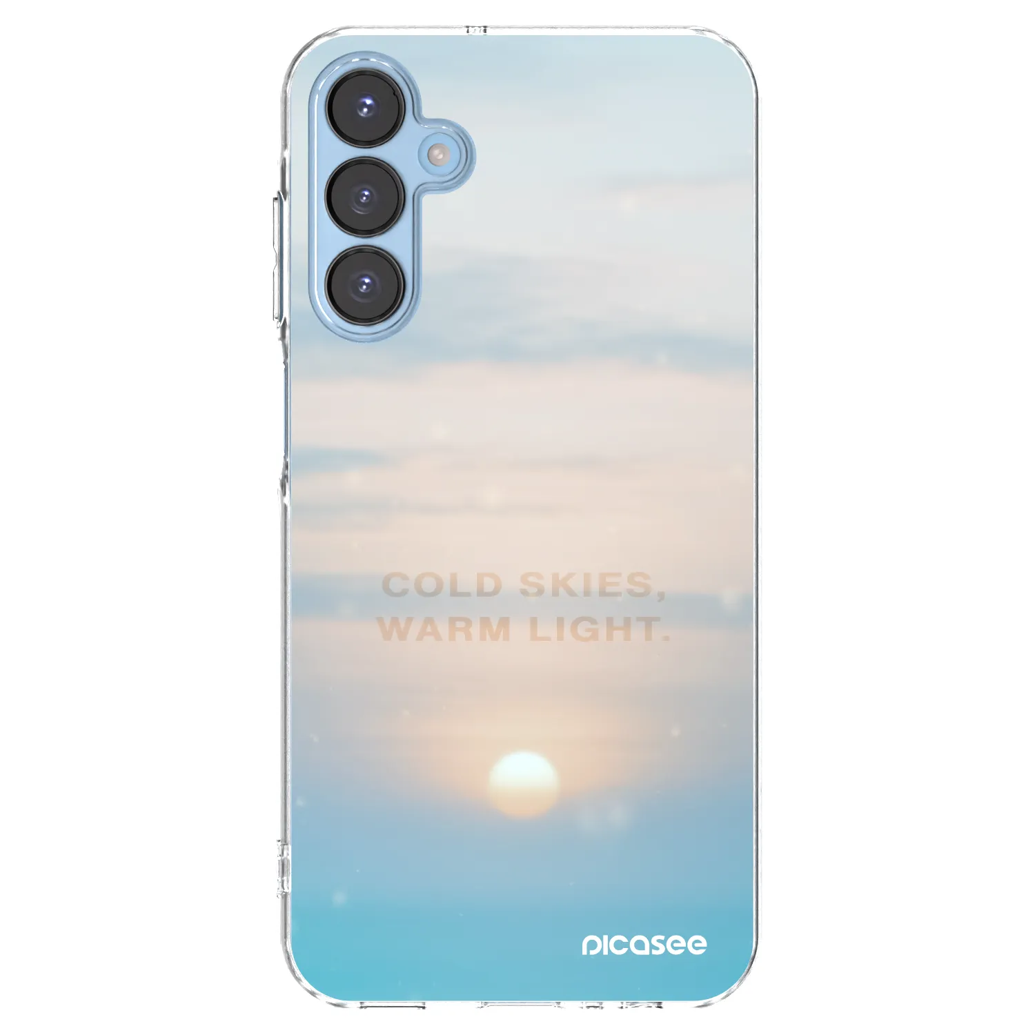 Picasee husă transparentă din silicon pentru Samsung Galaxy A15 A156B 5G - COLD SKIES