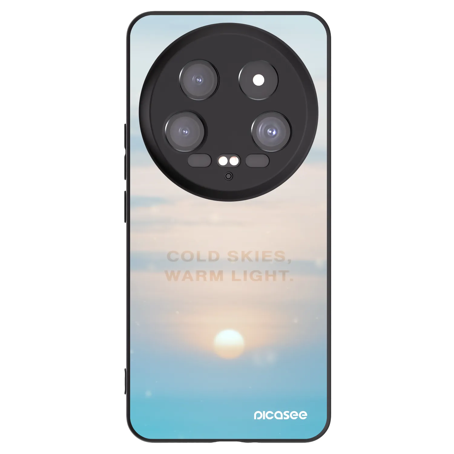 Picasee husă neagră din silicon pentru Xiaomi 14 Ultra - COLD SKIES