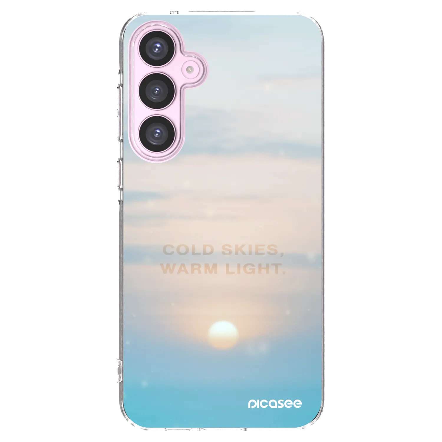 Picasee husă transparentă din silicon pentru Samsung Galaxy A55 5G A556B - COLD SKIES