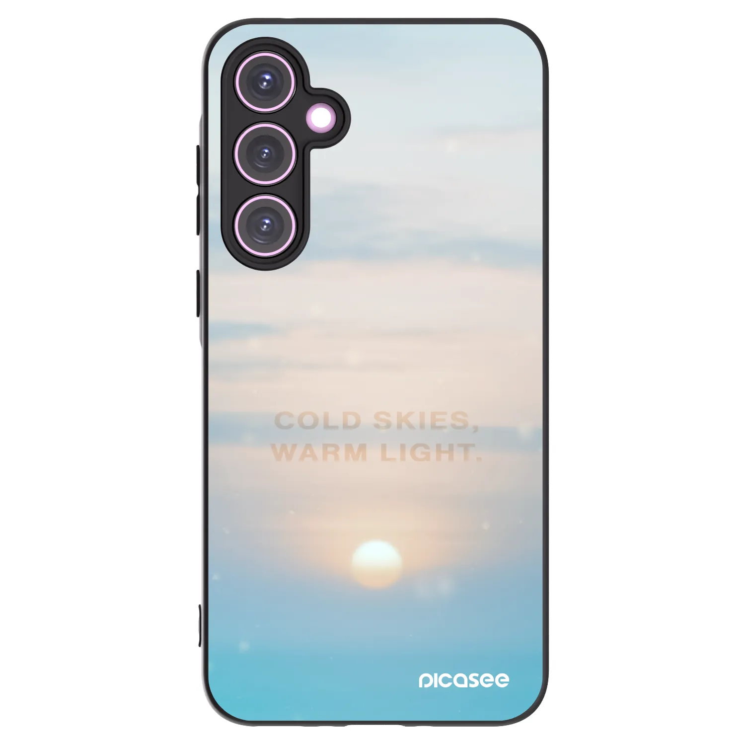 Picasee husă neagră din silicon pentru Samsung Galaxy A35 5G A356B - COLD SKIES