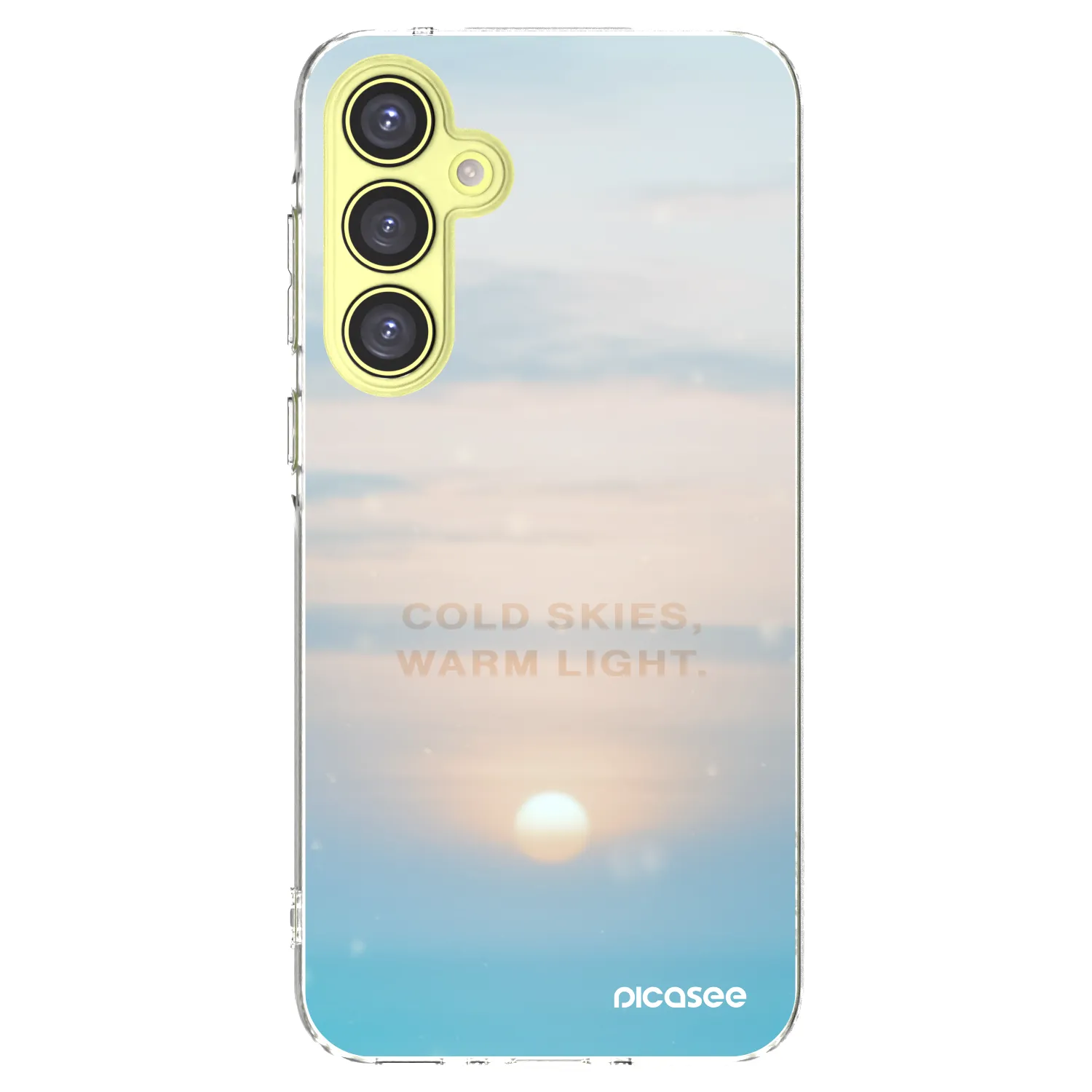 Picasee husă transparentă din silicon pentru Samsung Galaxy A35 5G A356B - COLD SKIES