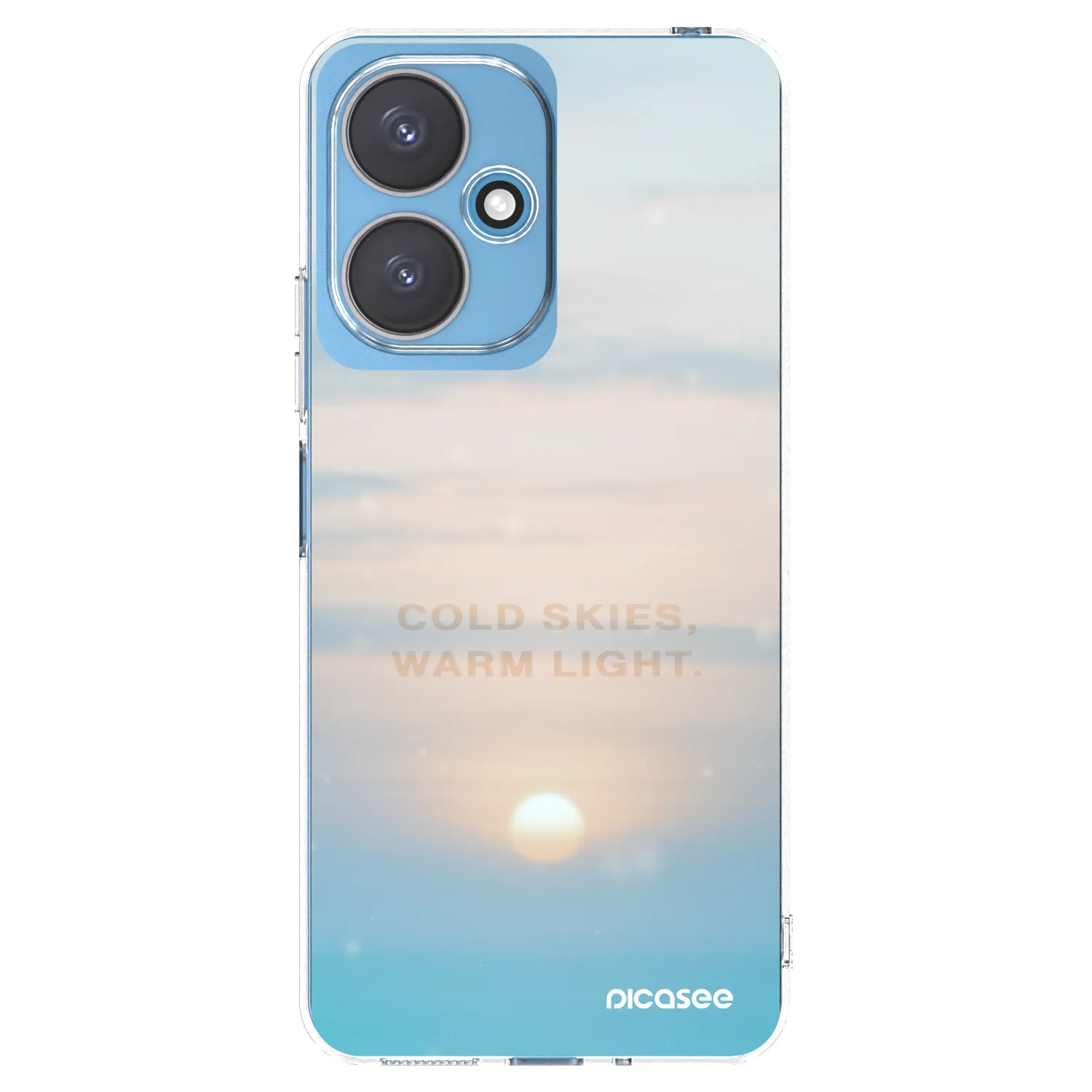 Picasee husă transparentă din silicon pentru Xiaomi Redmi 13C 5G - COLD SKIES